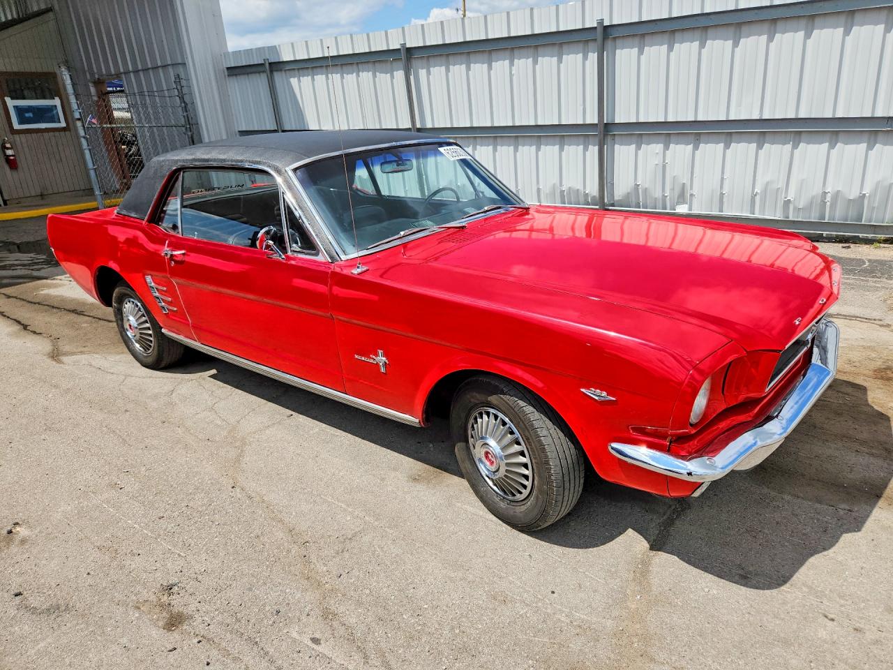 1966 Ford Mustang Red vin: 6F07T334544