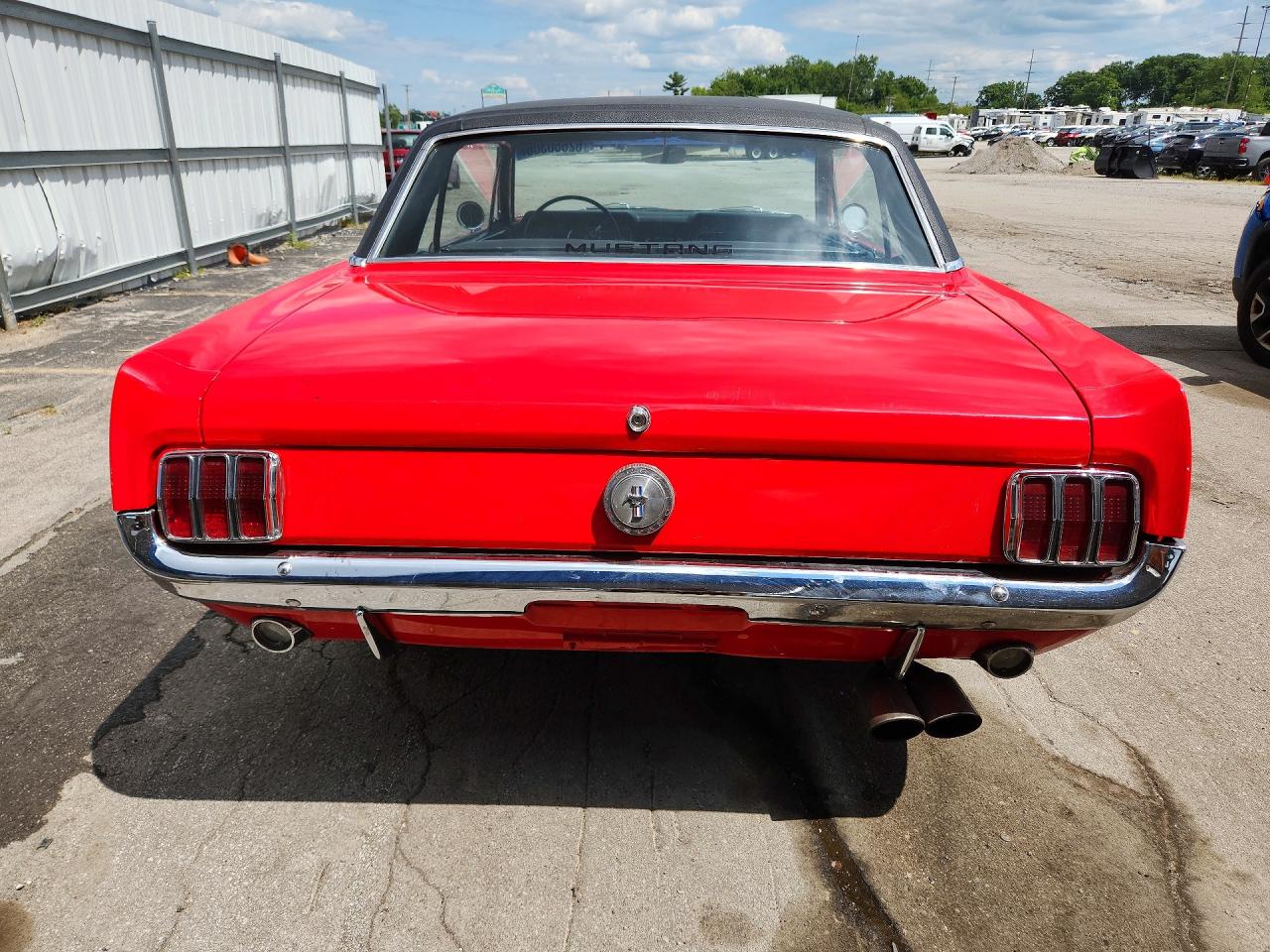 1966 Ford Mustang Red vin: 6F07T334544