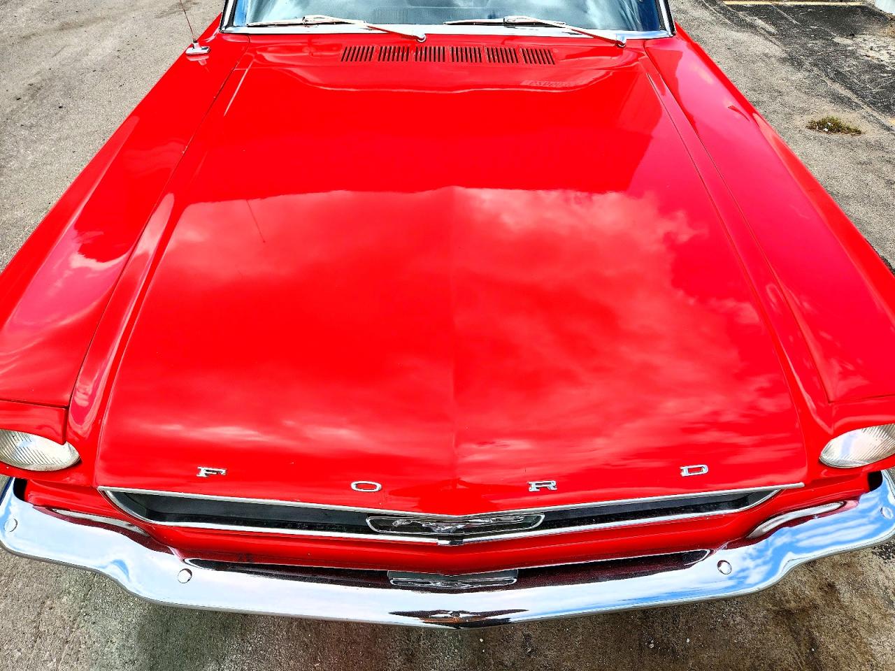 1966 Ford Mustang Red vin: 6F07T334544
