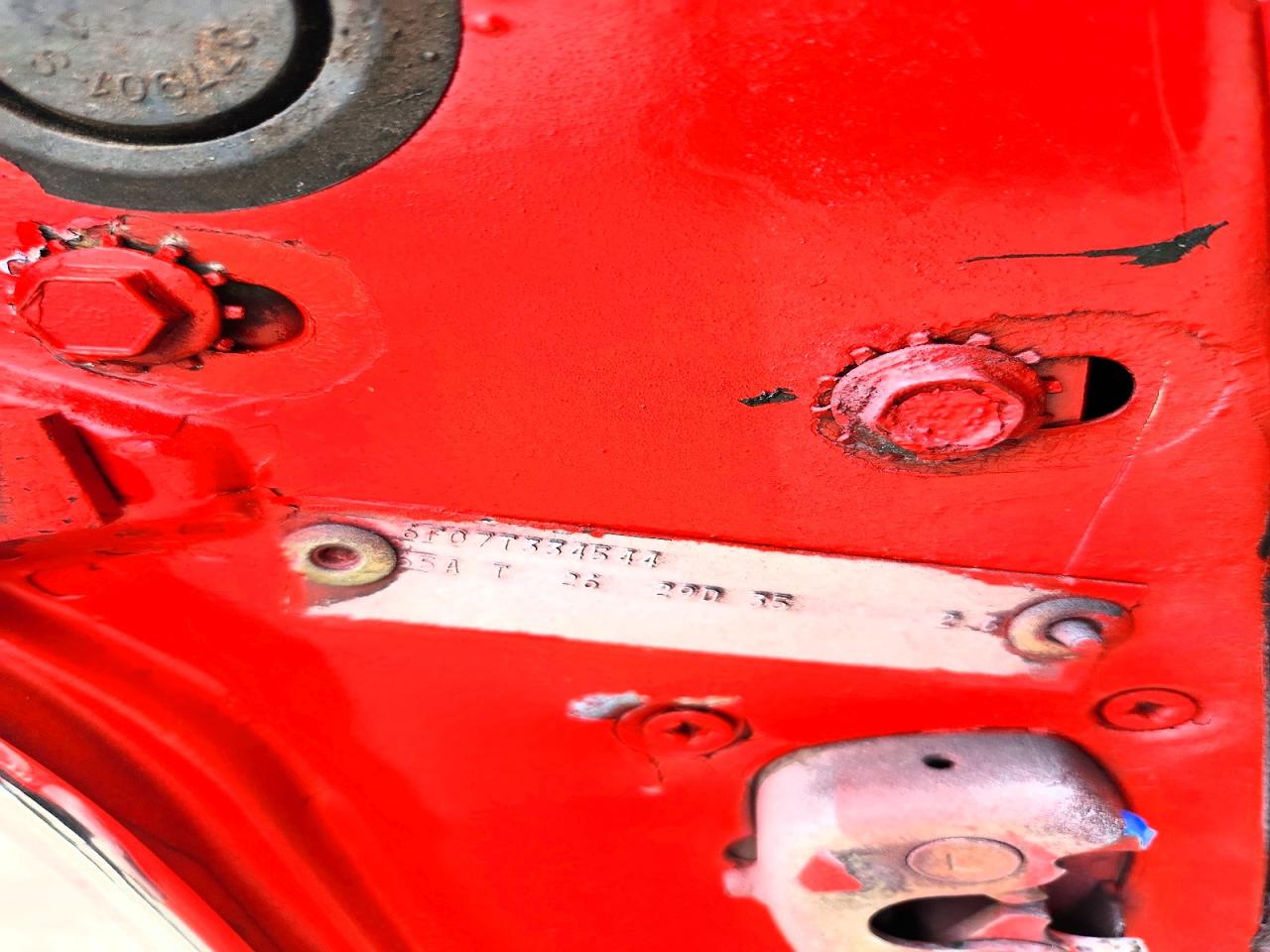 1966 Ford Mustang Red vin: 6F07T334544