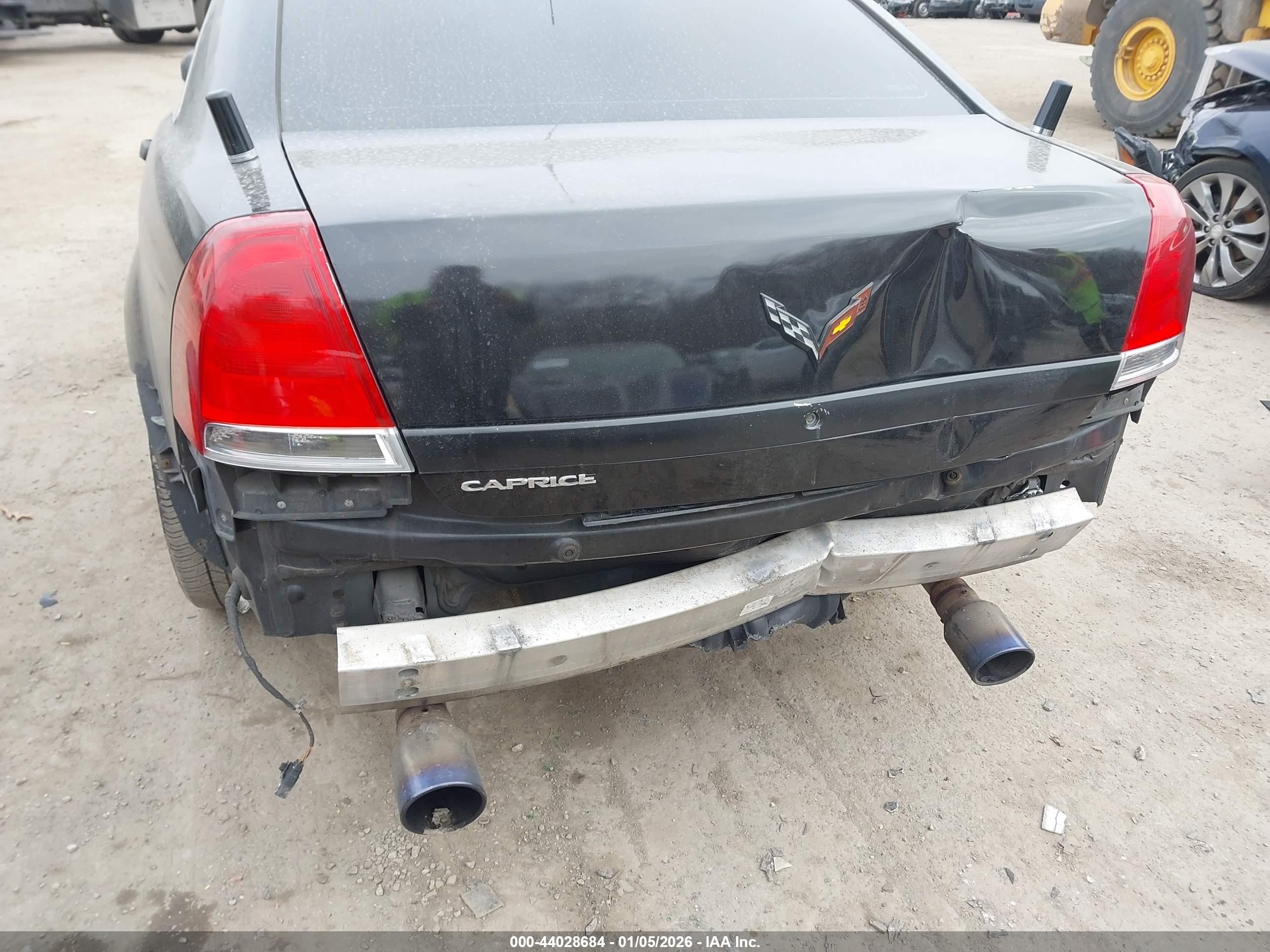 2013 Chevrolet Caprice Police Черный vin: 6G1MK5R21DL829558
