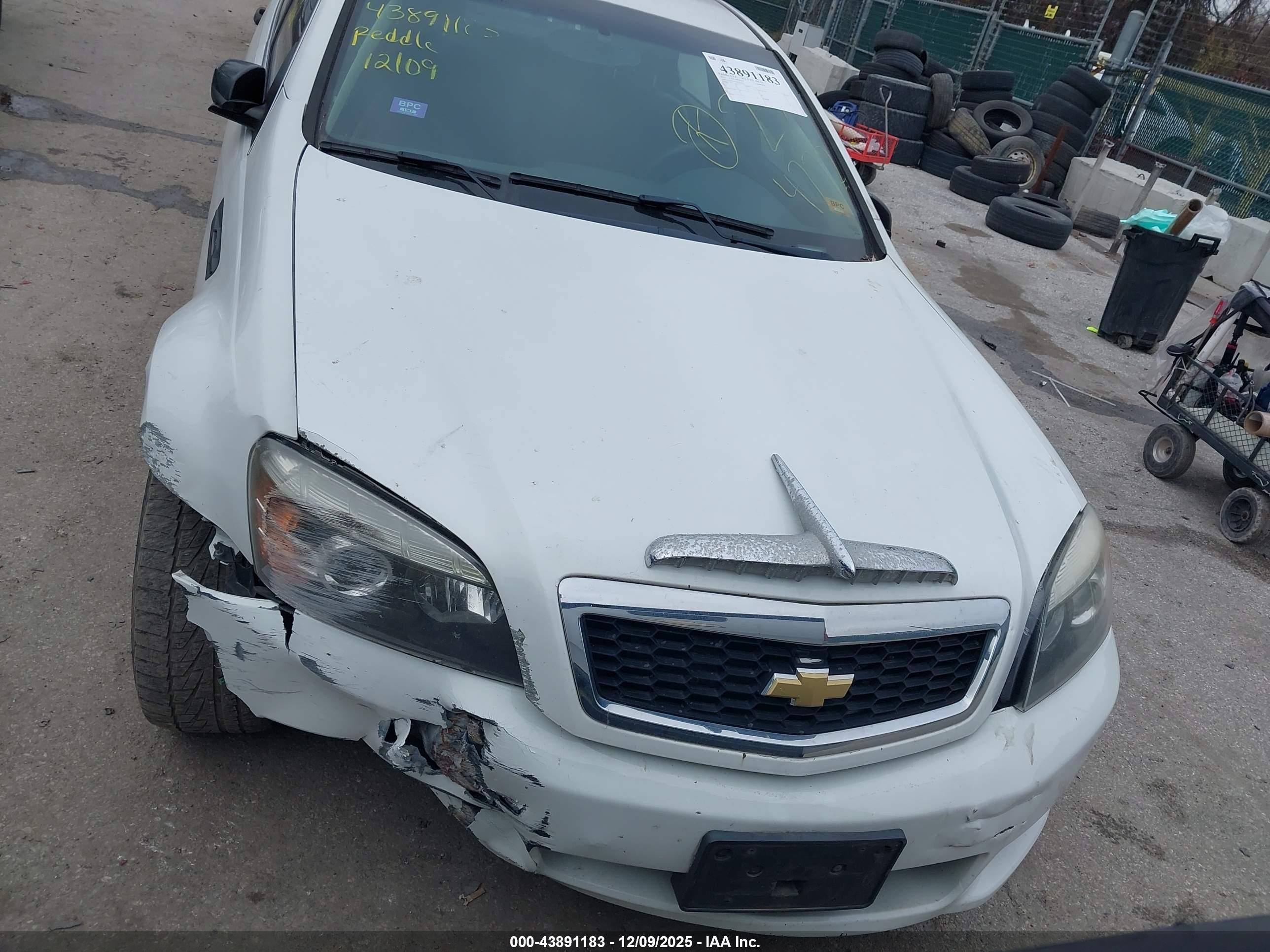 2013 Chevrolet Caprice Police White vin: 6G1MK5R27DL812943