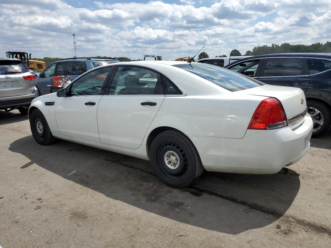 2012 Chevrolet Caprice Police White vin: 6G1MK5R31CL666384