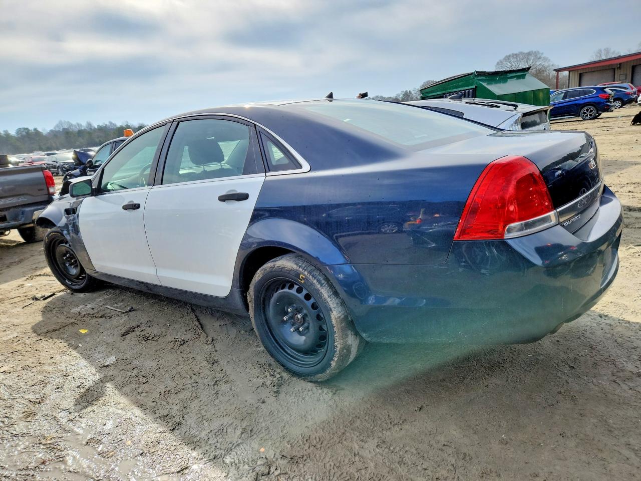 2013 Chevrolet Caprice Police Двухцветный vin: 6G1MK5R33DL814701