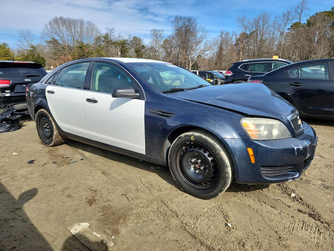 2013 Chevrolet Caprice Police Двухцветный vin: 6G1MK5R33DL814701