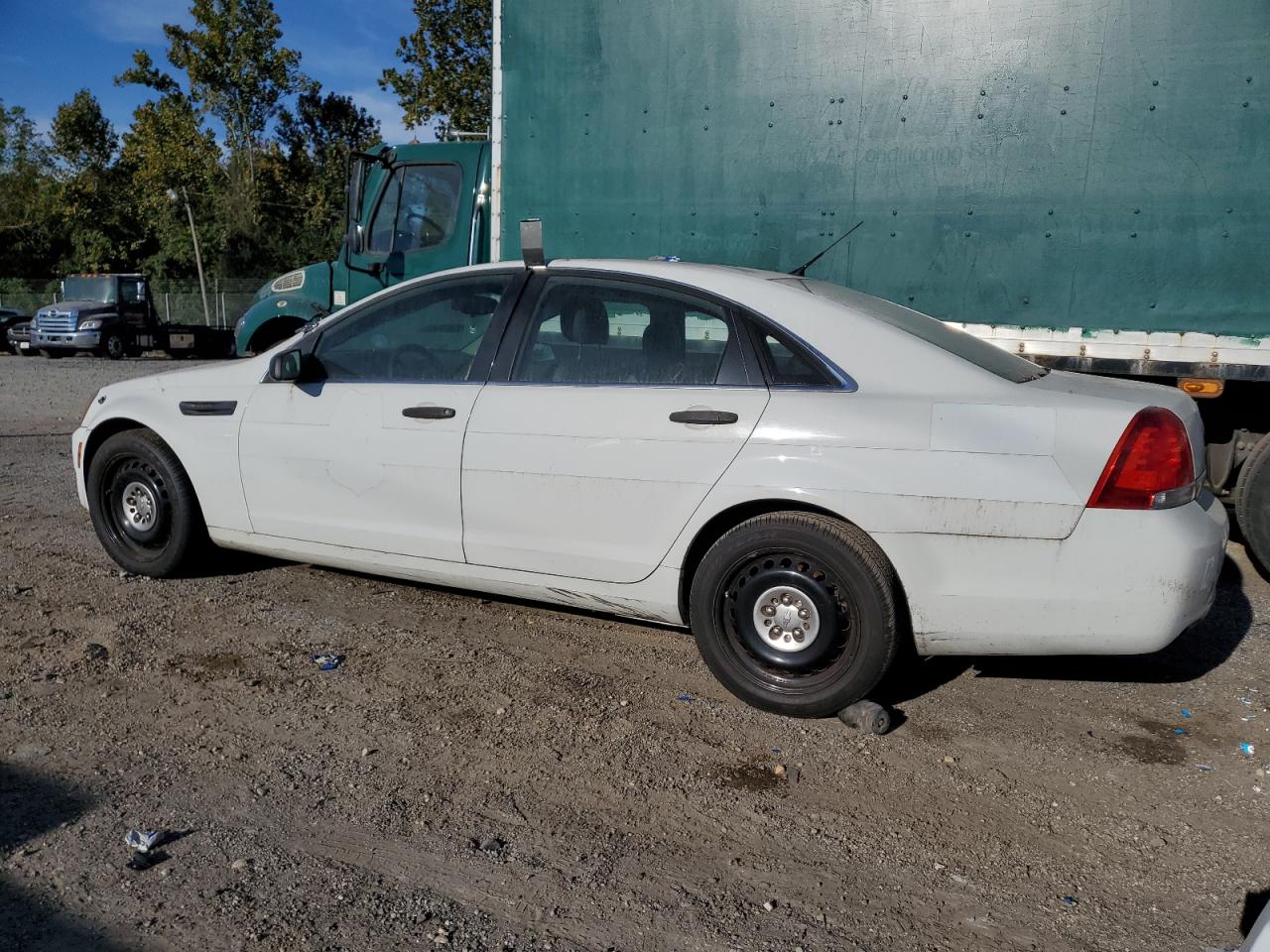 2012 Chevrolet Caprice Police White vin: 6G1MK5R35CL661995