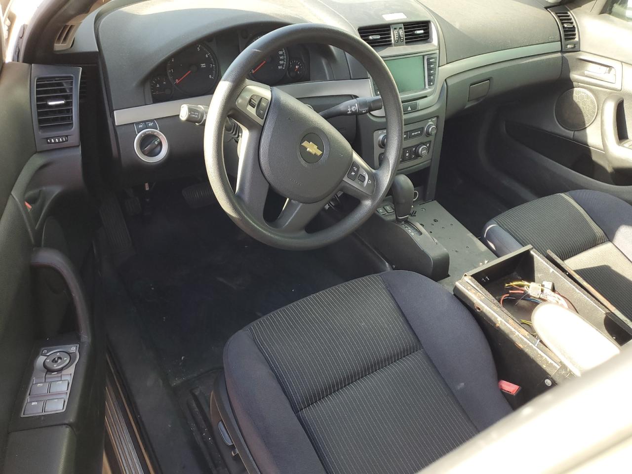 2012 Chevrolet Caprice Police White vin: 6G1MK5R35CL661995