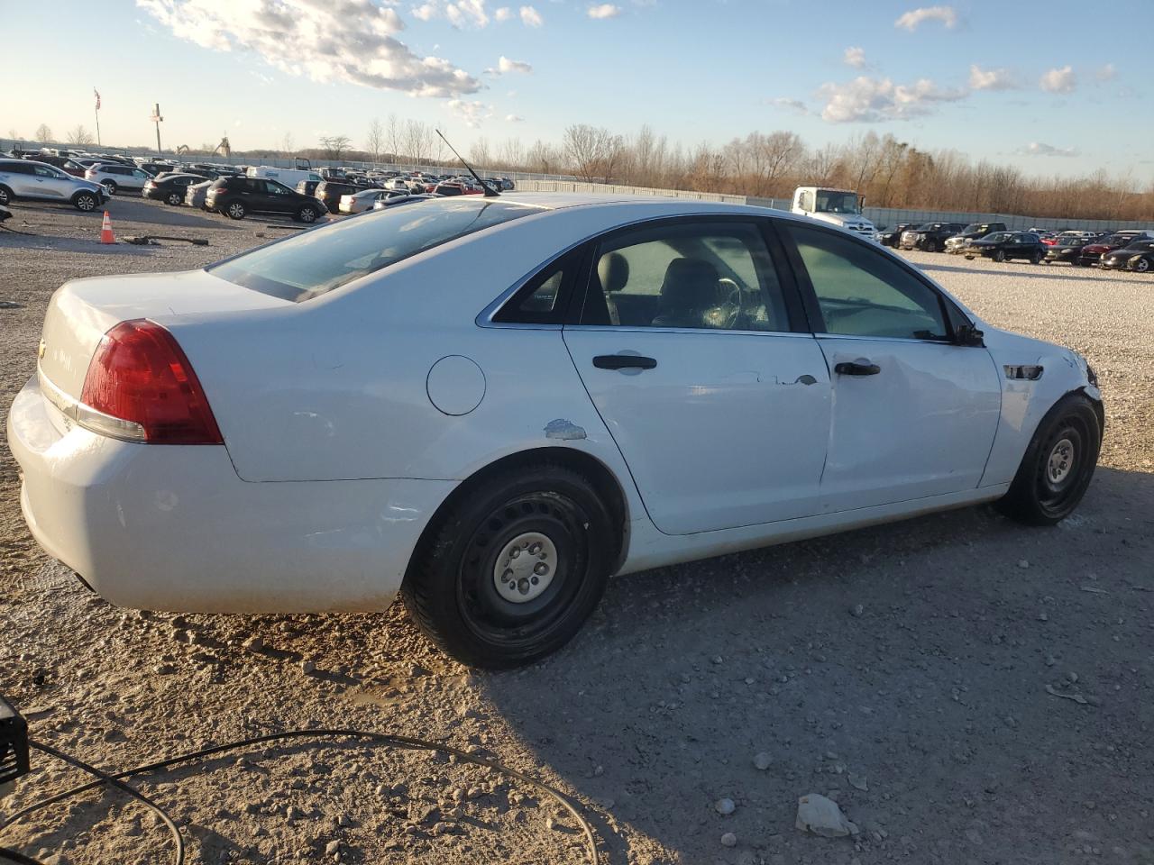 2012 Chevrolet Caprice Police White vin: 6G1MK5R36CL661939