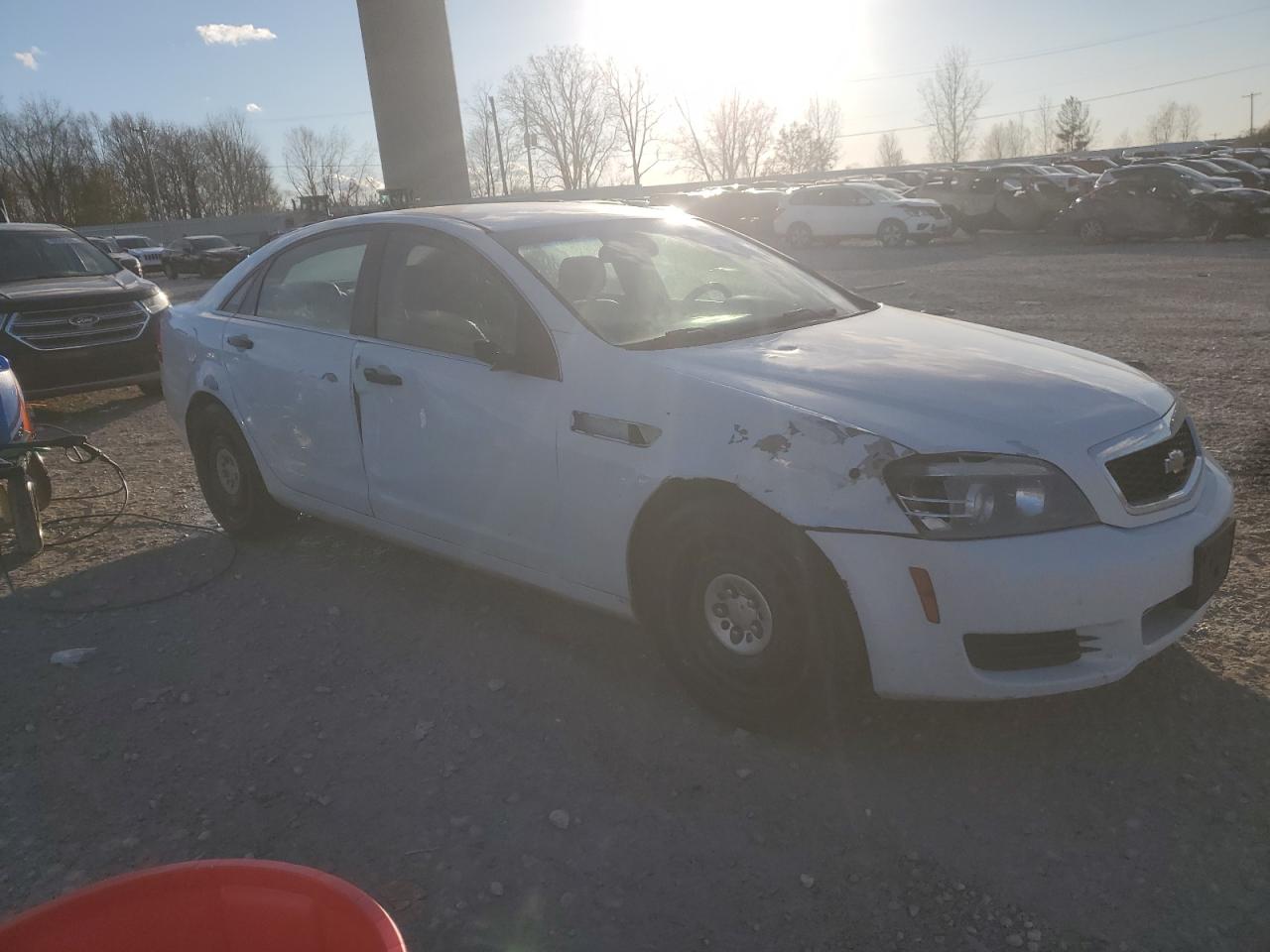 2012 Chevrolet Caprice Police White vin: 6G1MK5R36CL661939