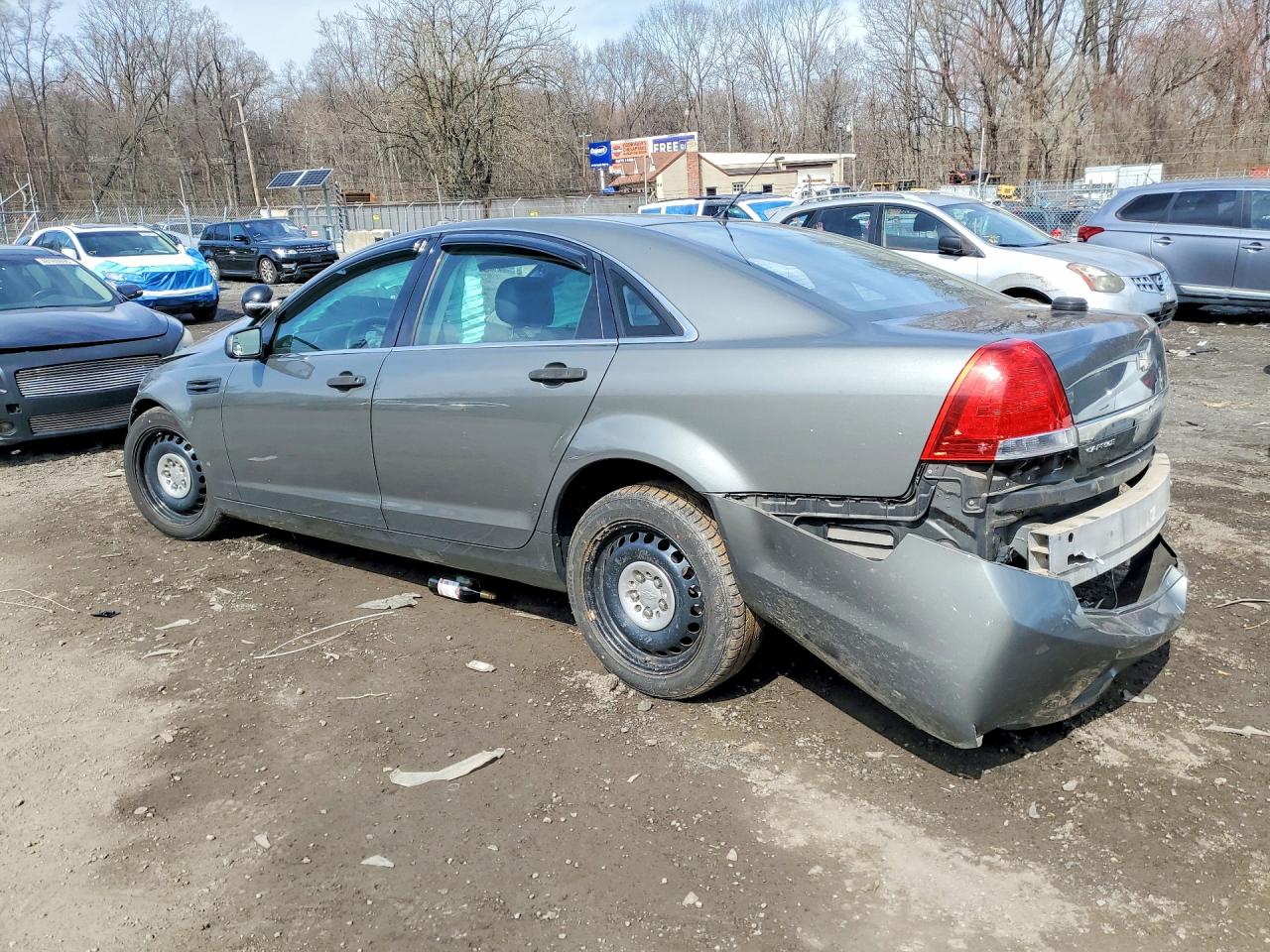2013 Chevrolet Caprice Police Gray vin: 6G1MK5U21DL817062