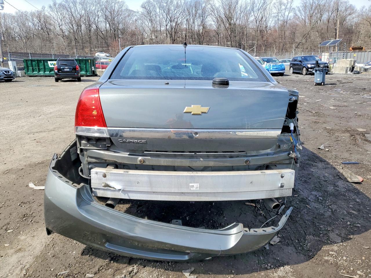 2013 Chevrolet Caprice Police Gray vin: 6G1MK5U21DL817062