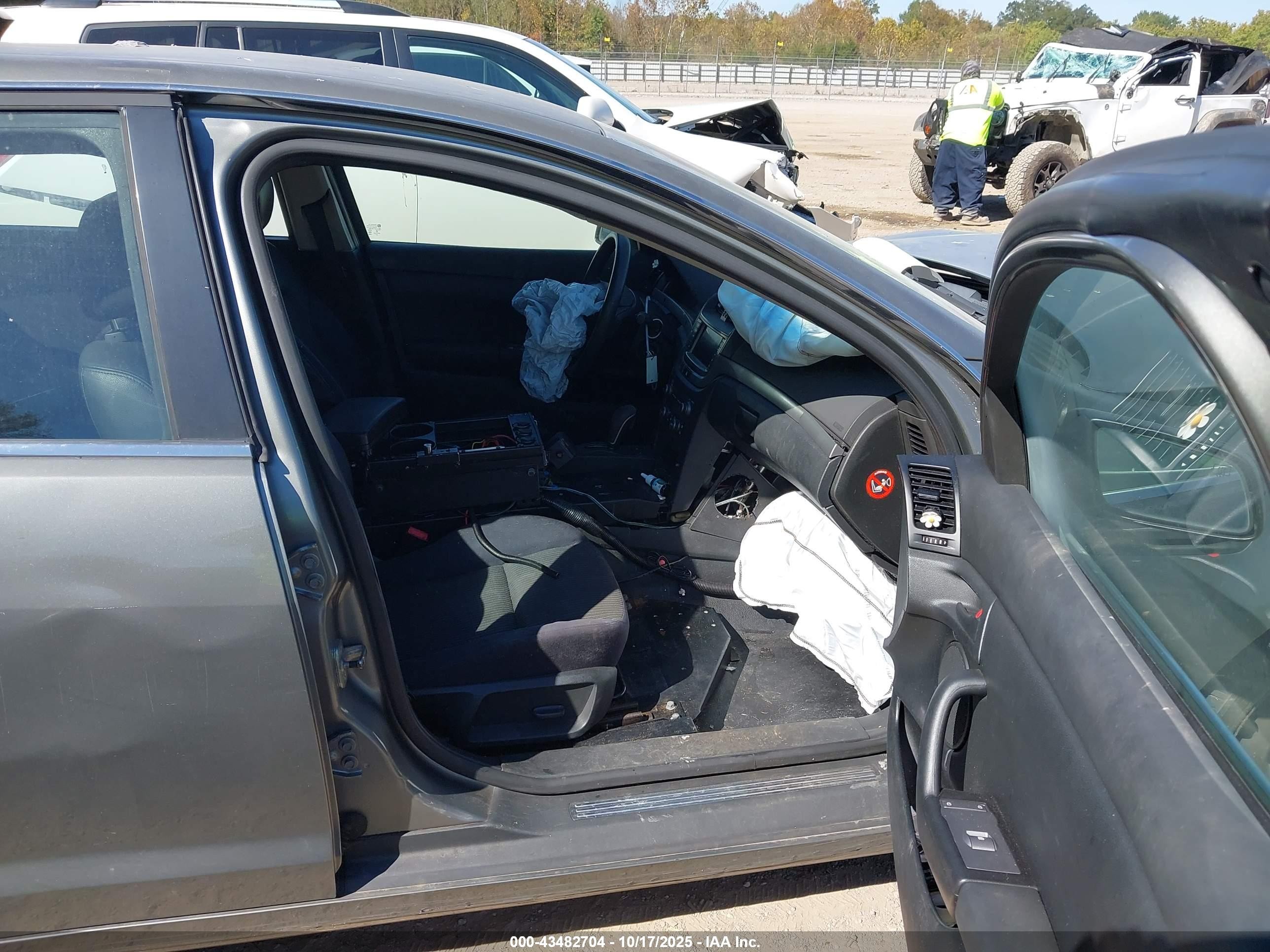 2013 Chevrolet Caprice Police Gray vin: 6G1MK5U23DL807679