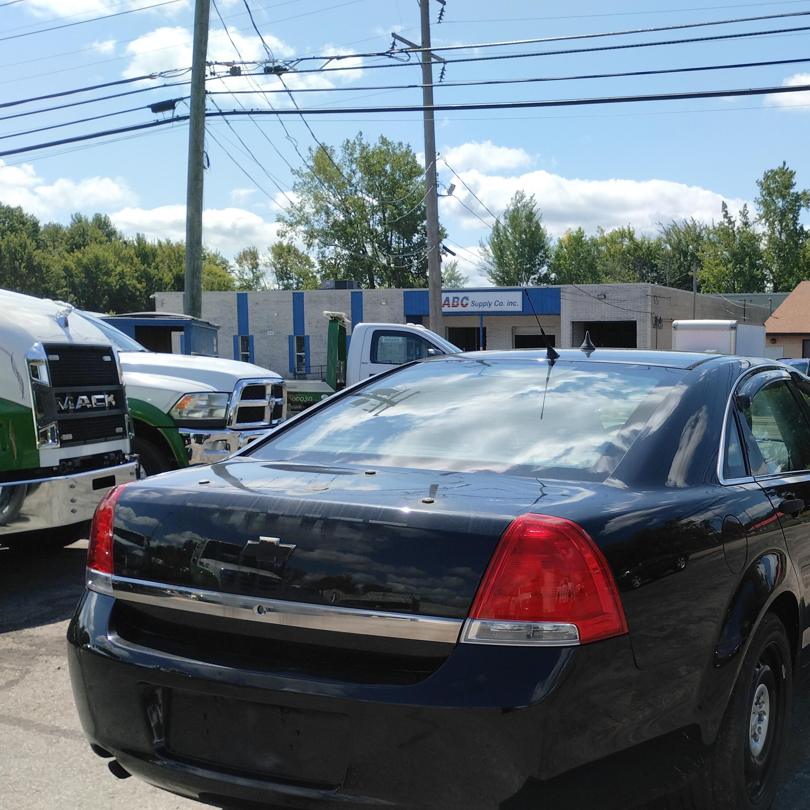 2012 Chevrolet Caprice Police Black vin: 6G1MK5U24CL649724