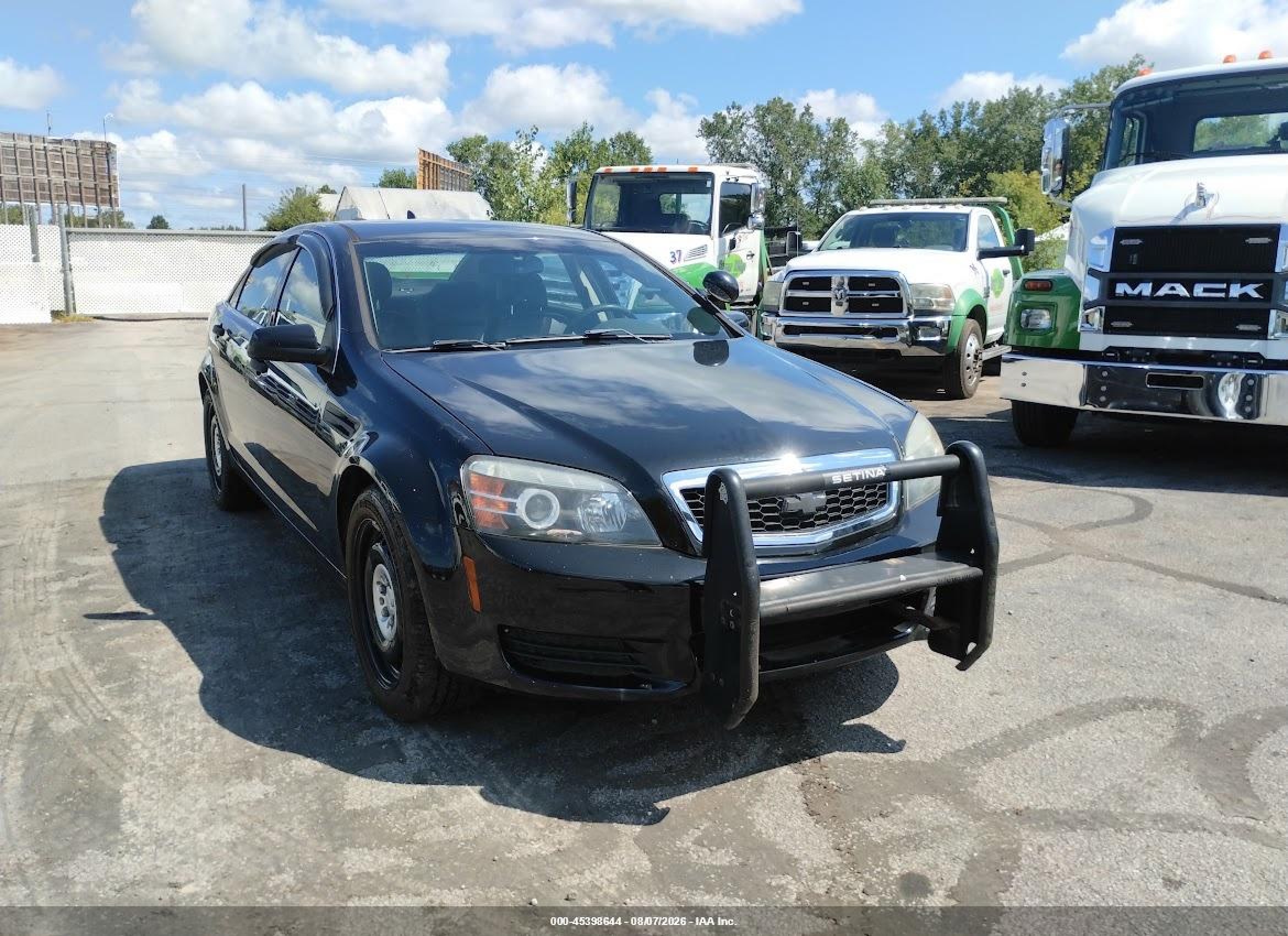2012 Chevrolet Caprice Police Black vin: 6G1MK5U24CL649724