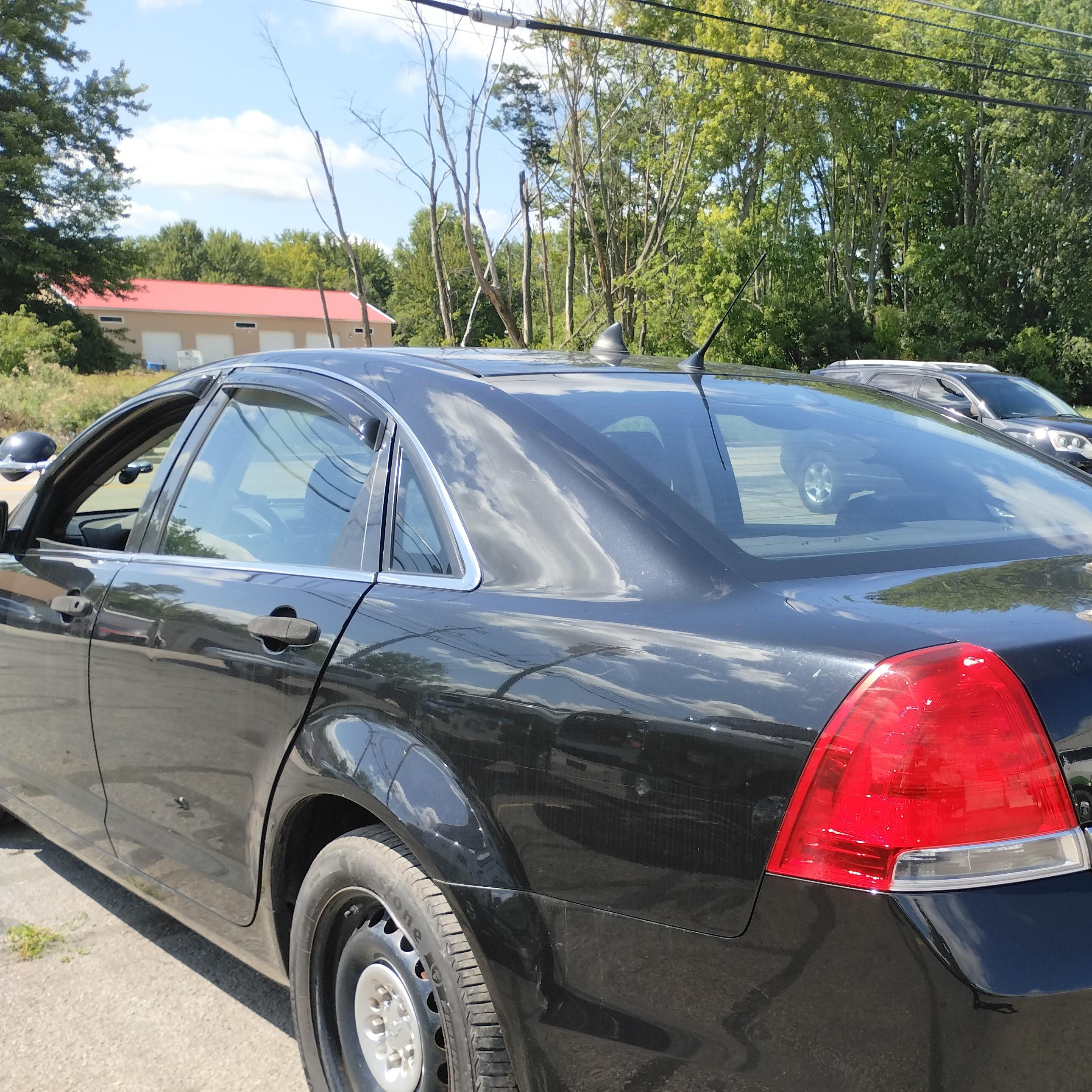 2012 Chevrolet Caprice Police Black vin: 6G1MK5U24CL649724