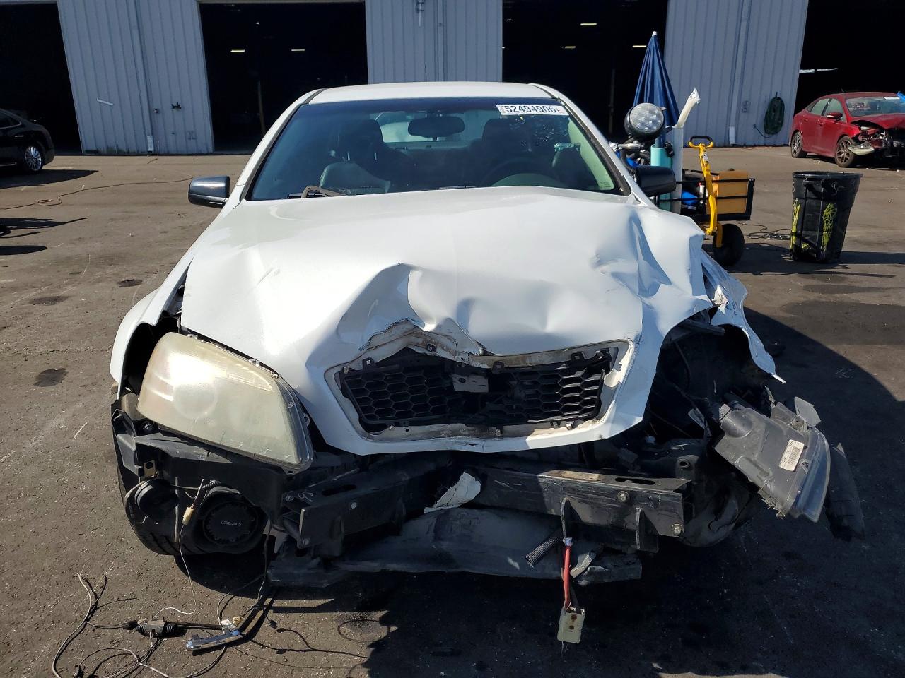 2012 Chevrolet Caprice Police White vin: 6G1MK5U25CL601195