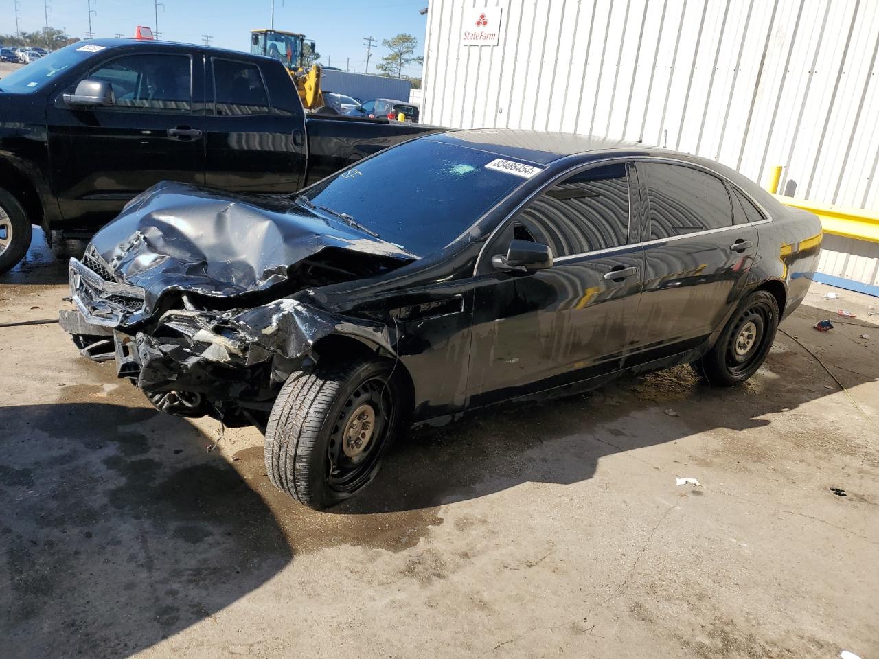 2013 Chevrolet Caprice Police Black vin: 6G1MK5U25DL827240