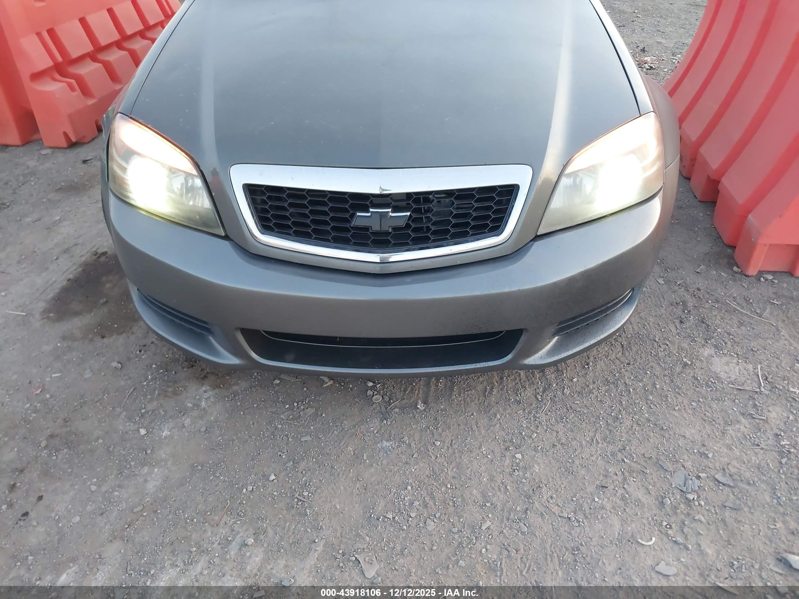 2012 Chevrolet Caprice Police Black vin: 6G1MK5U27CL637468