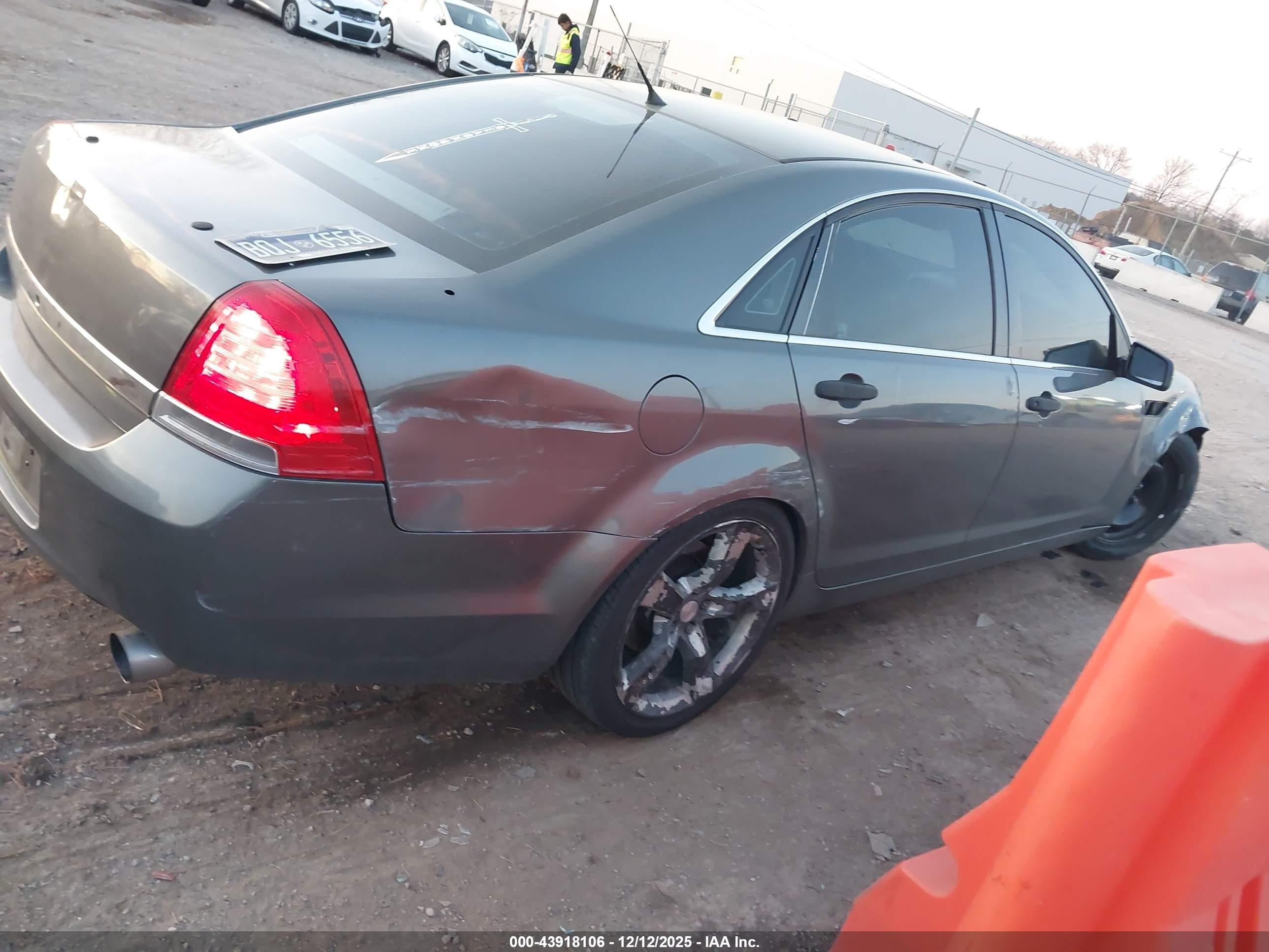 2012 Chevrolet Caprice Police Black vin: 6G1MK5U27CL637468