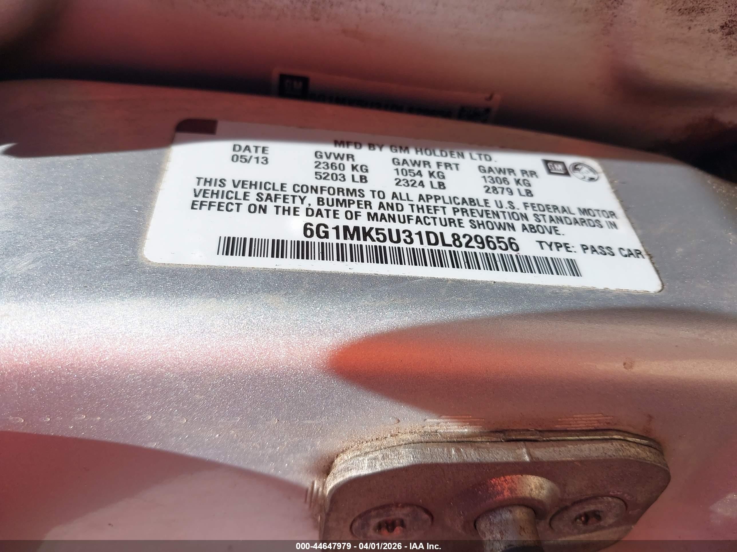 2013 Chevrolet Caprice Police Серебряный vin: 6G1MK5U31DL829656