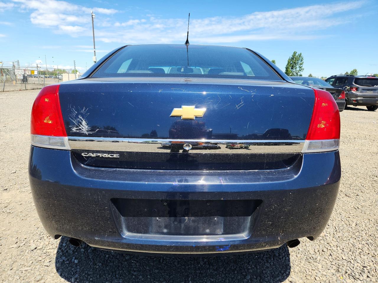 2013 Chevrolet Caprice Police Синий vin: 6G1MK5U33DL819288