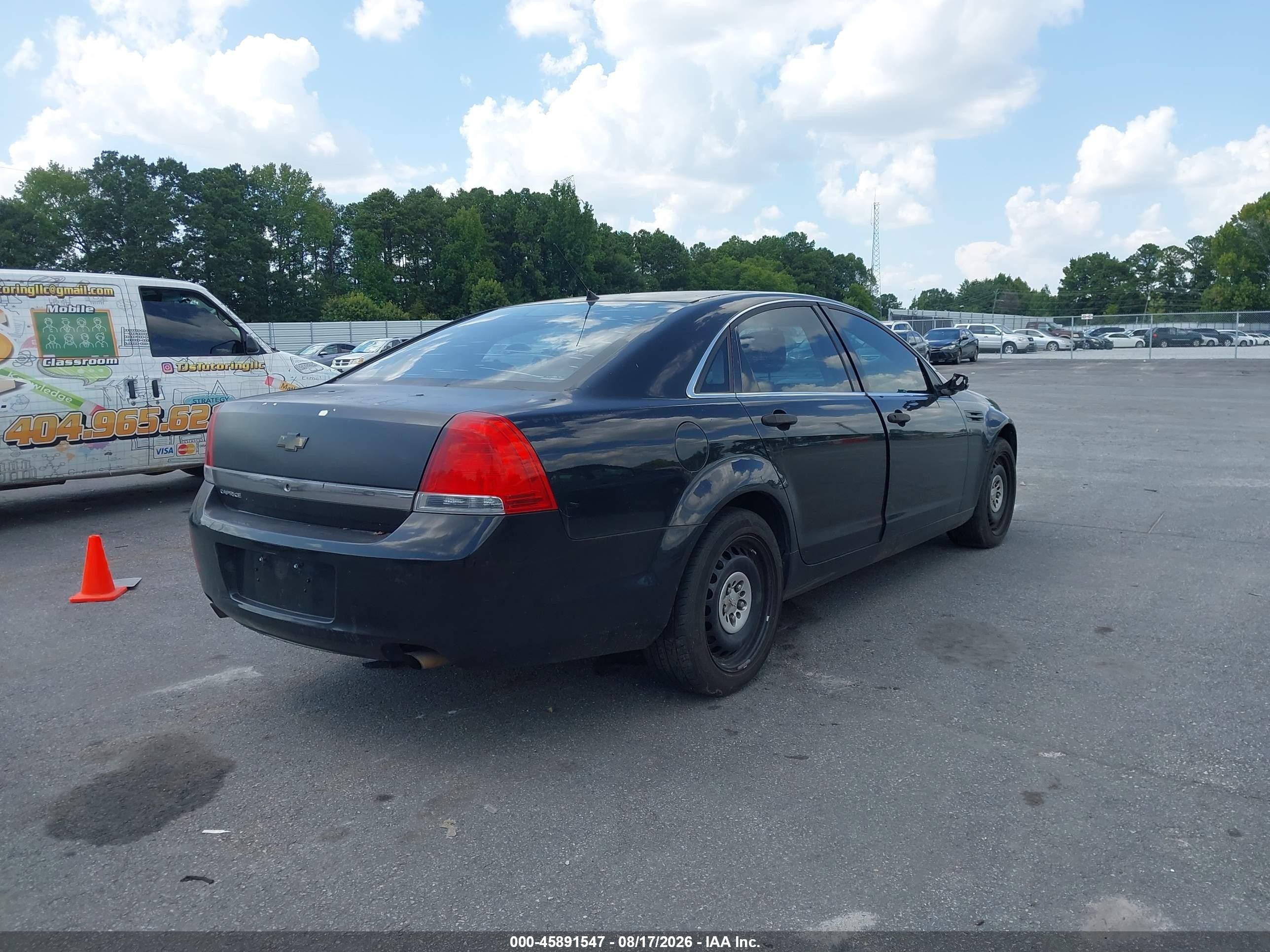 2013 Chevrolet Caprice Police Черный vin: 6G1MK5U33DL828797