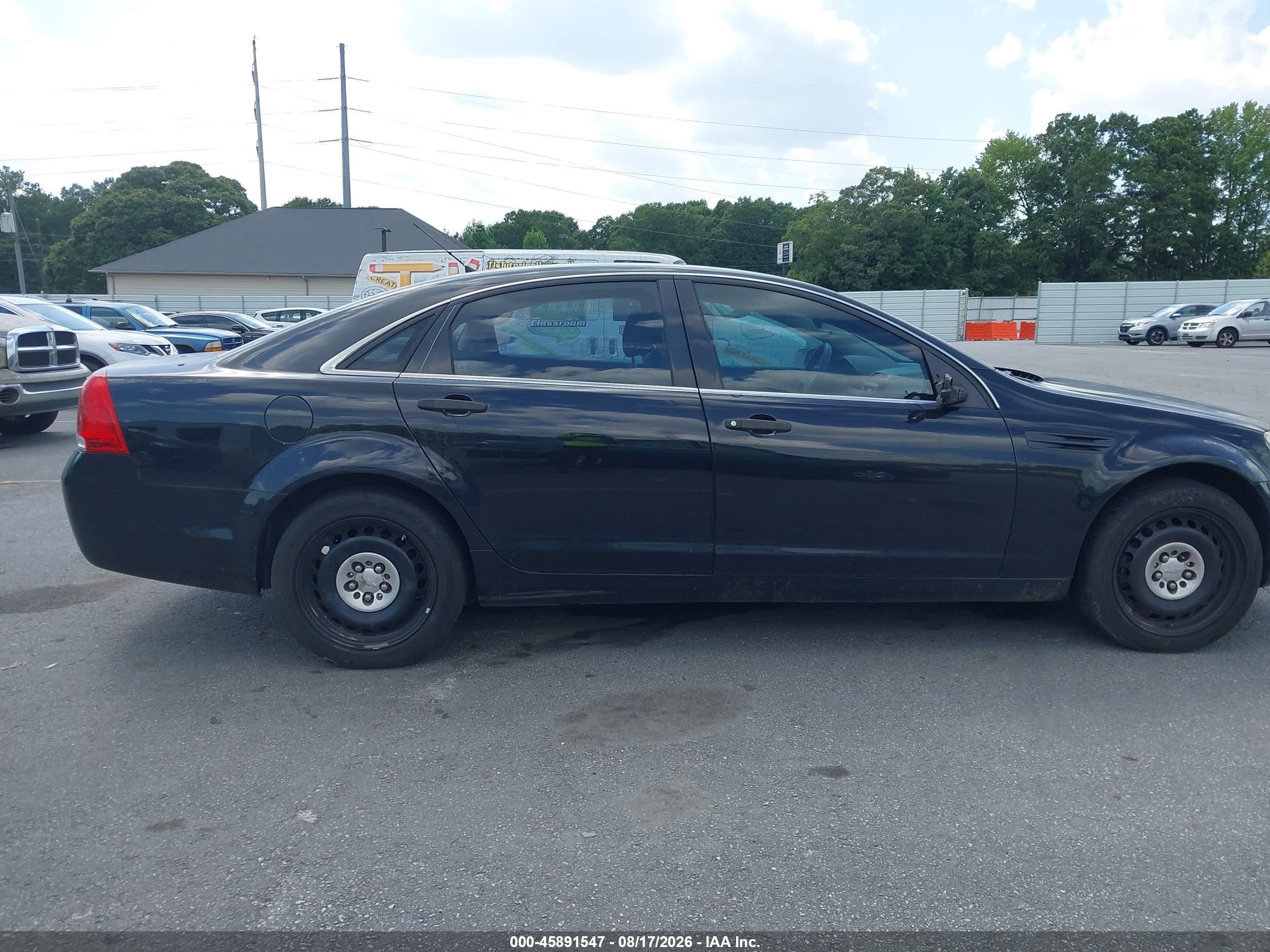 2013 Chevrolet Caprice Police Черный vin: 6G1MK5U33DL828797