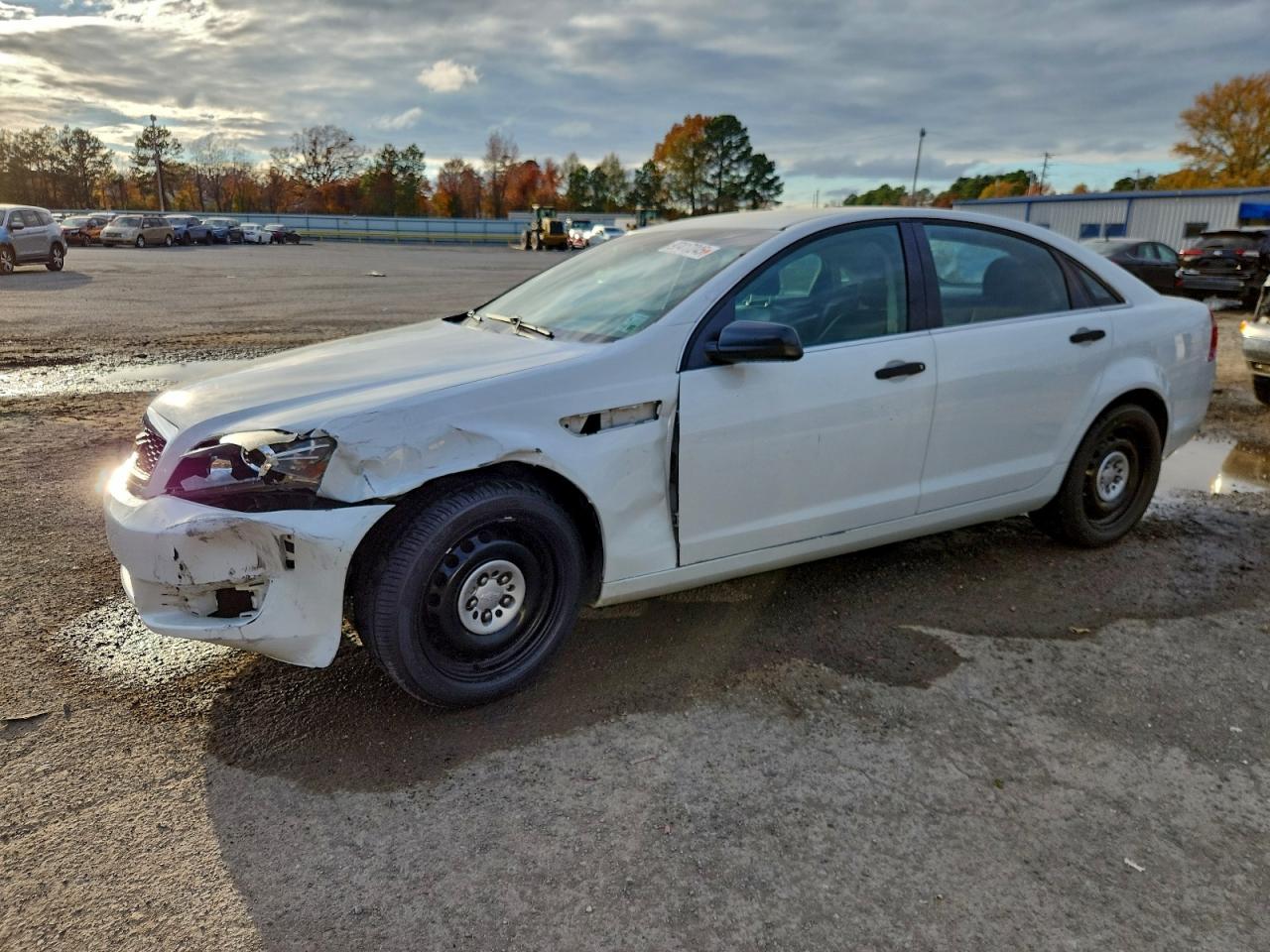 2012 Chevrolet Caprice Police White vin: 6G1MK5U38CL658564