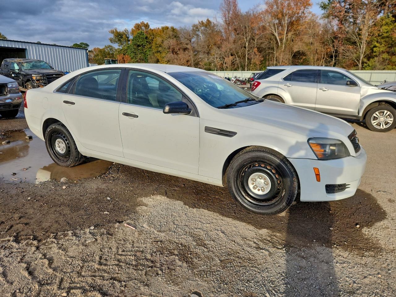 2012 Chevrolet Caprice Police White vin: 6G1MK5U38CL658564