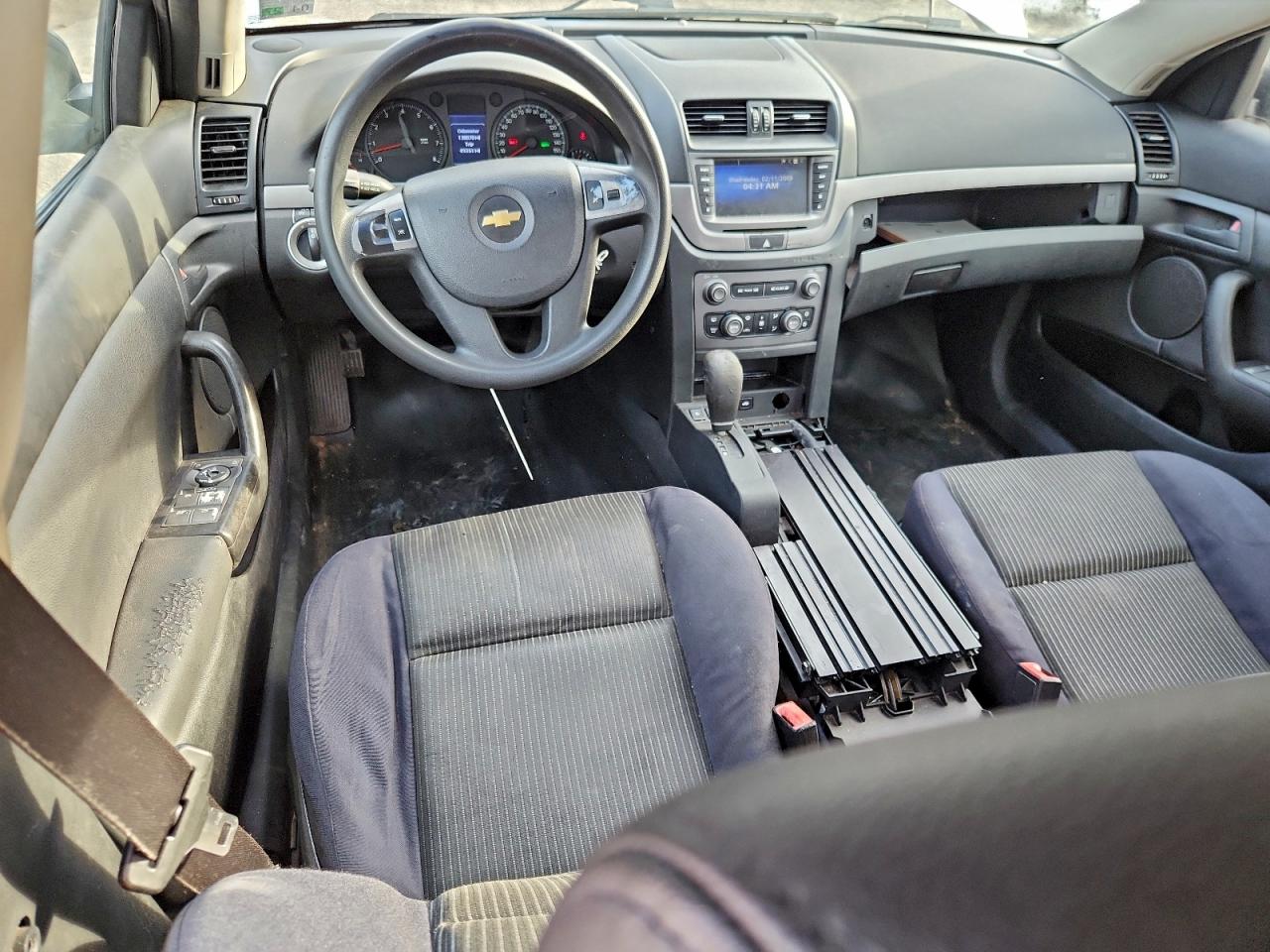2012 Chevrolet Caprice Police White vin: 6G1MK5U38CL658564