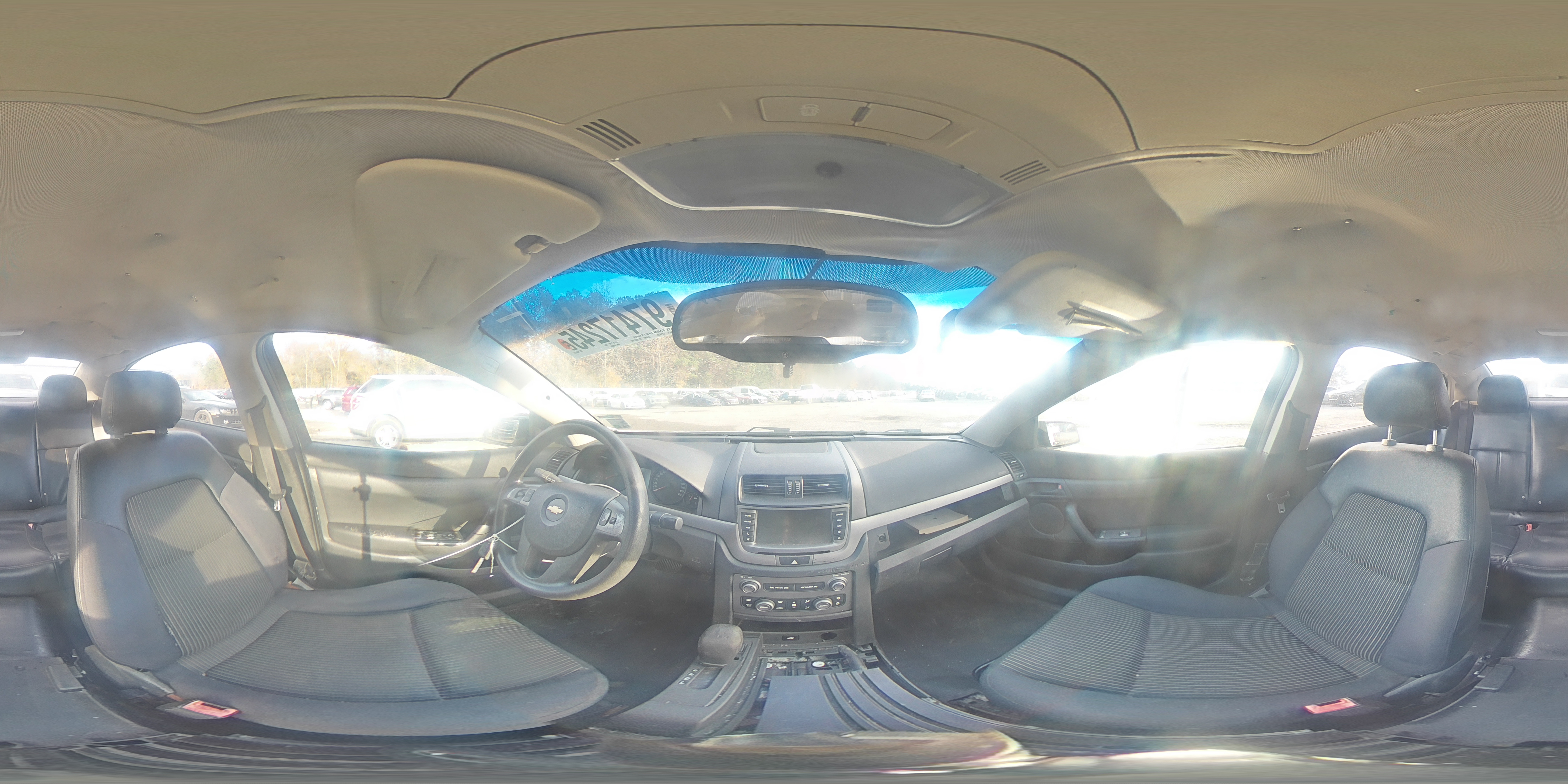2012 Chevrolet Caprice Police White vin: 6G1MK5U38CL658564