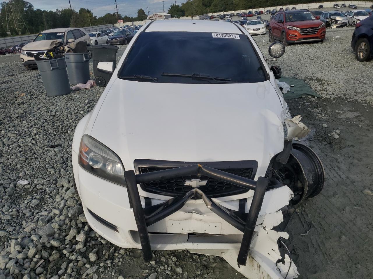 2012 Chevrolet Caprice Police White vin: 6G1MK5U3XCL623606