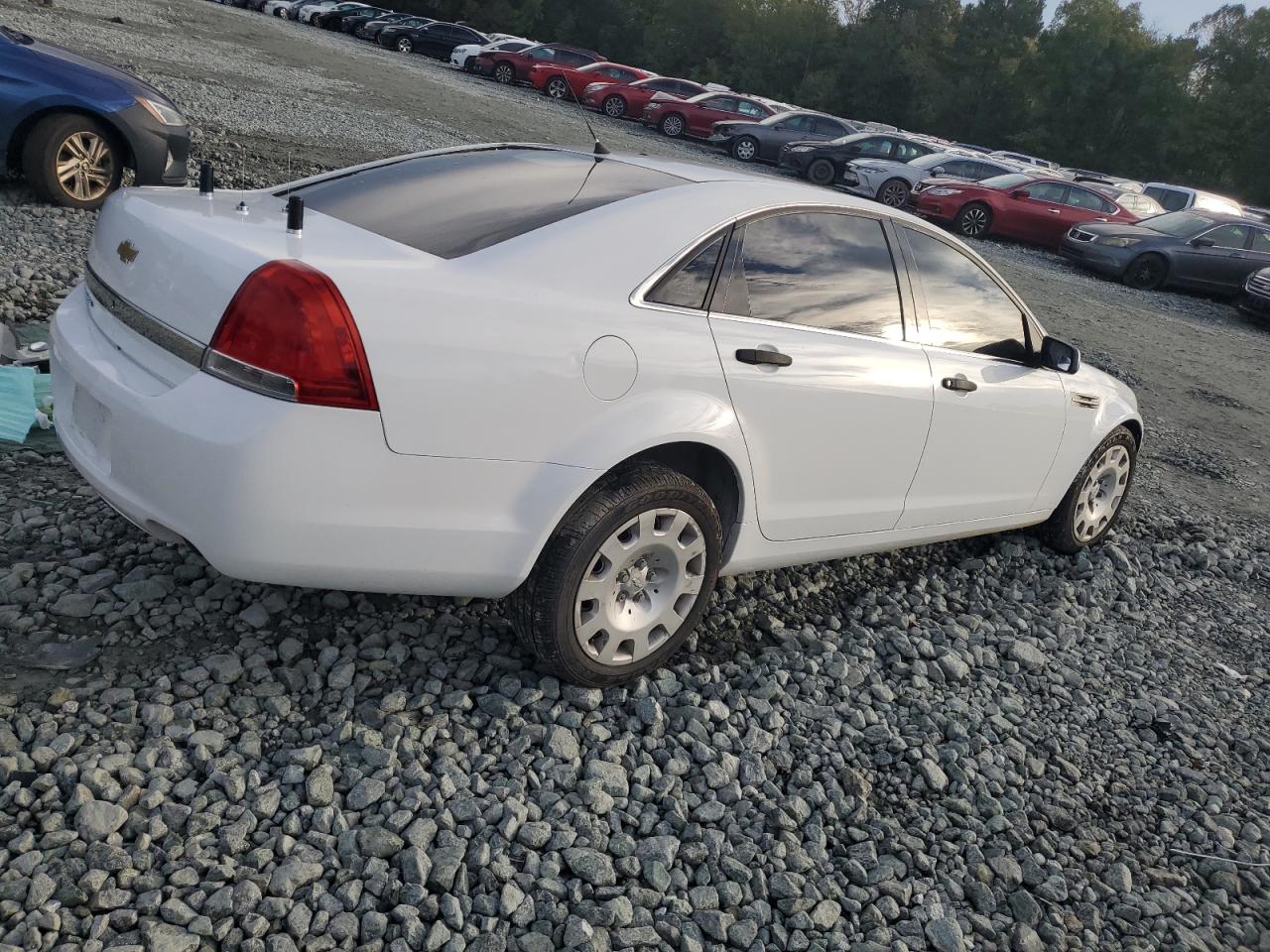 2012 Chevrolet Caprice Police White vin: 6G1MK5U3XCL623606