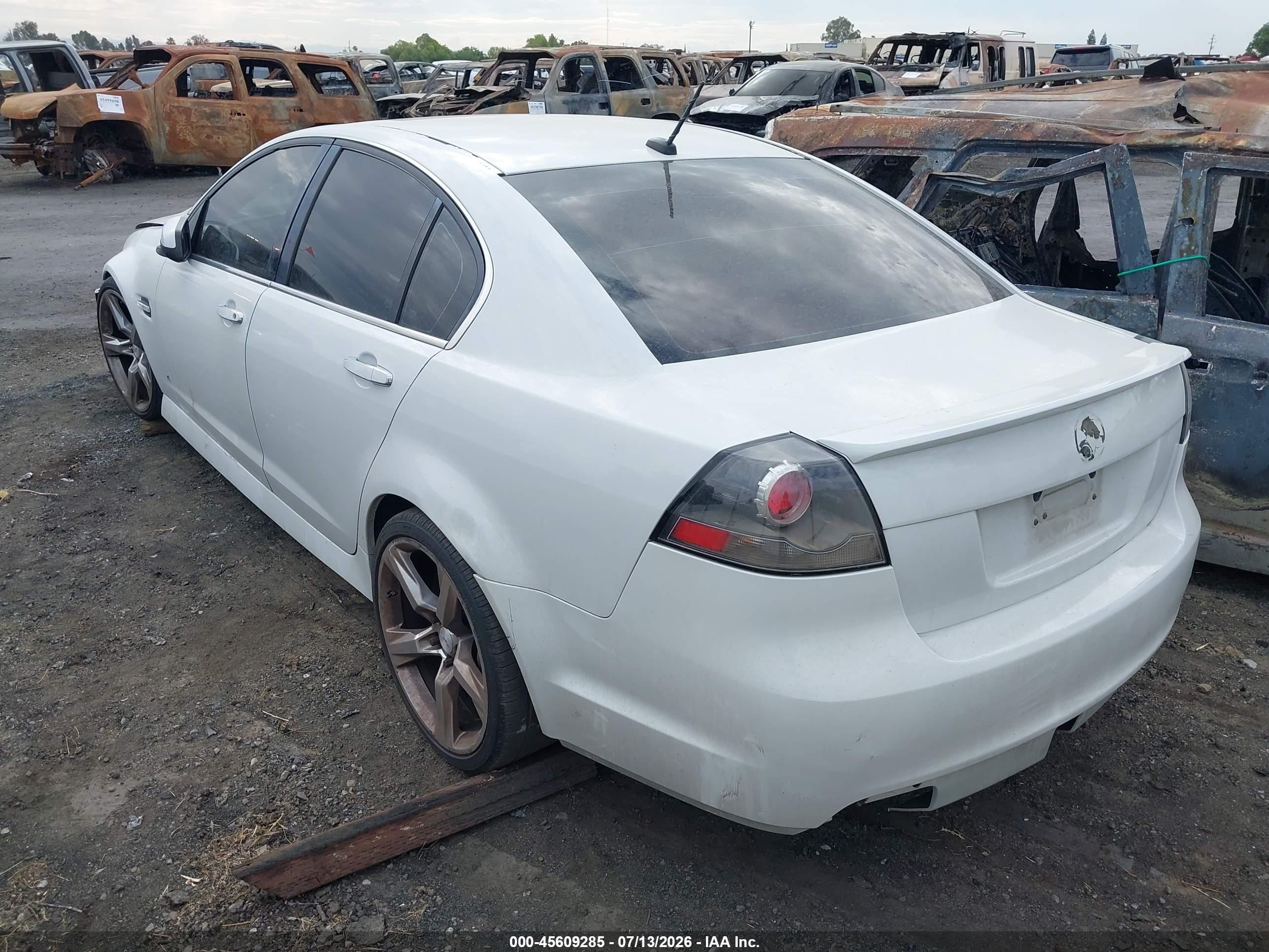 2009 Pontiac G8 Gt Белый vin: 6G2EC57Y09L226354