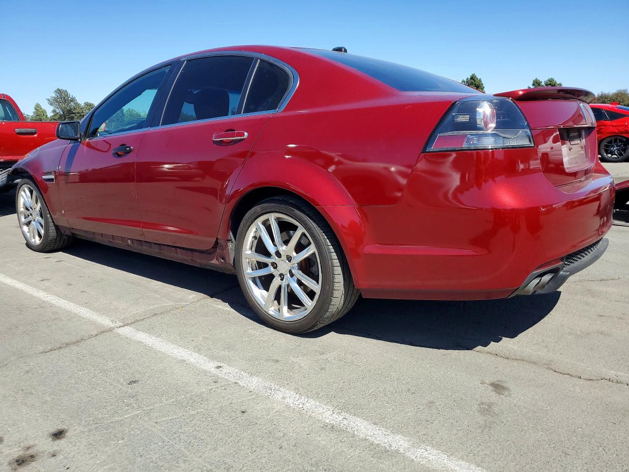 2009 Pontiac G8 Gt Burgundy vin: 6G2EC57Y19L192389