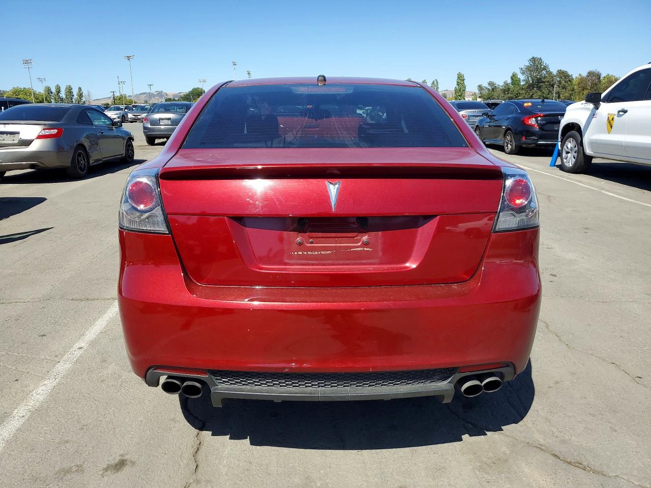2009 Pontiac G8 Gt Burgundy vin: 6G2EC57Y19L192389