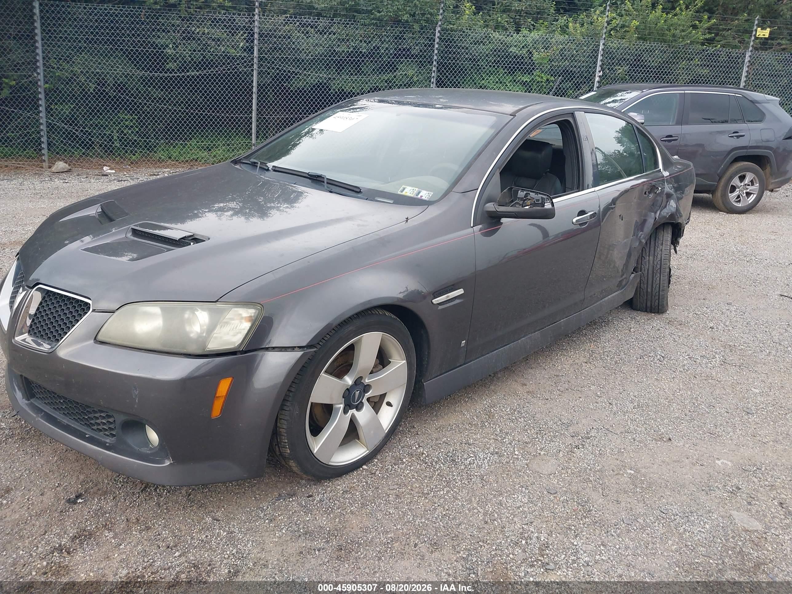 2009 Pontiac G8 Gt Gray vin: 6G2EC57Y19L223334