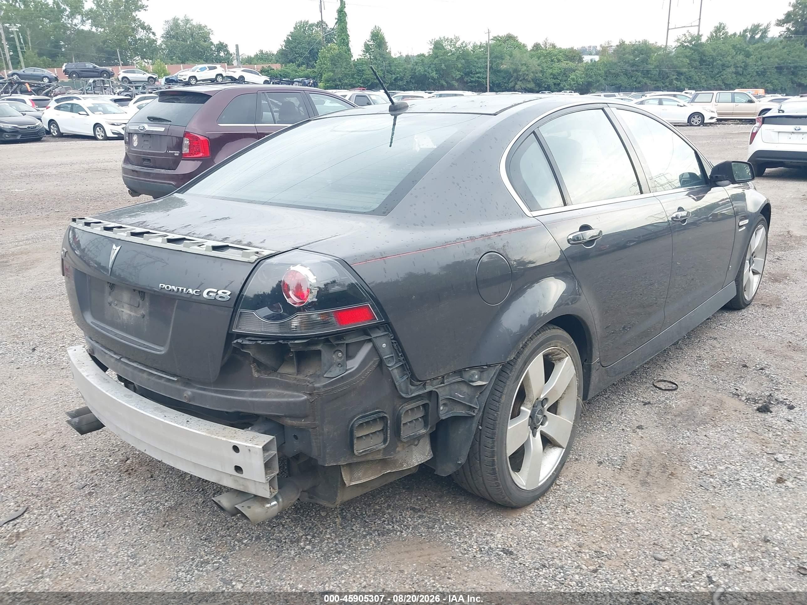 2009 Pontiac G8 Gt Gray vin: 6G2EC57Y19L223334