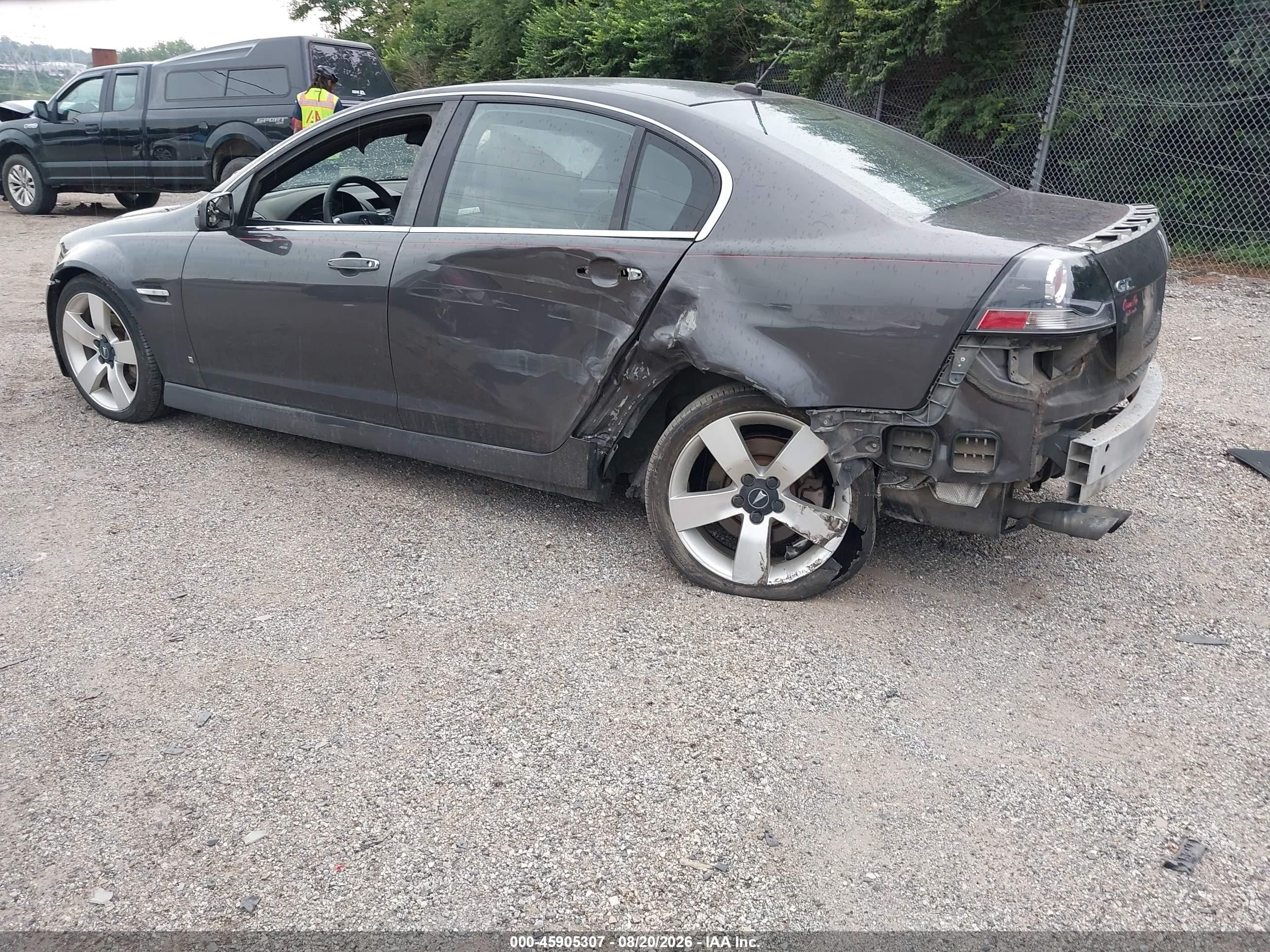 2009 Pontiac G8 Gt Gray vin: 6G2EC57Y19L223334