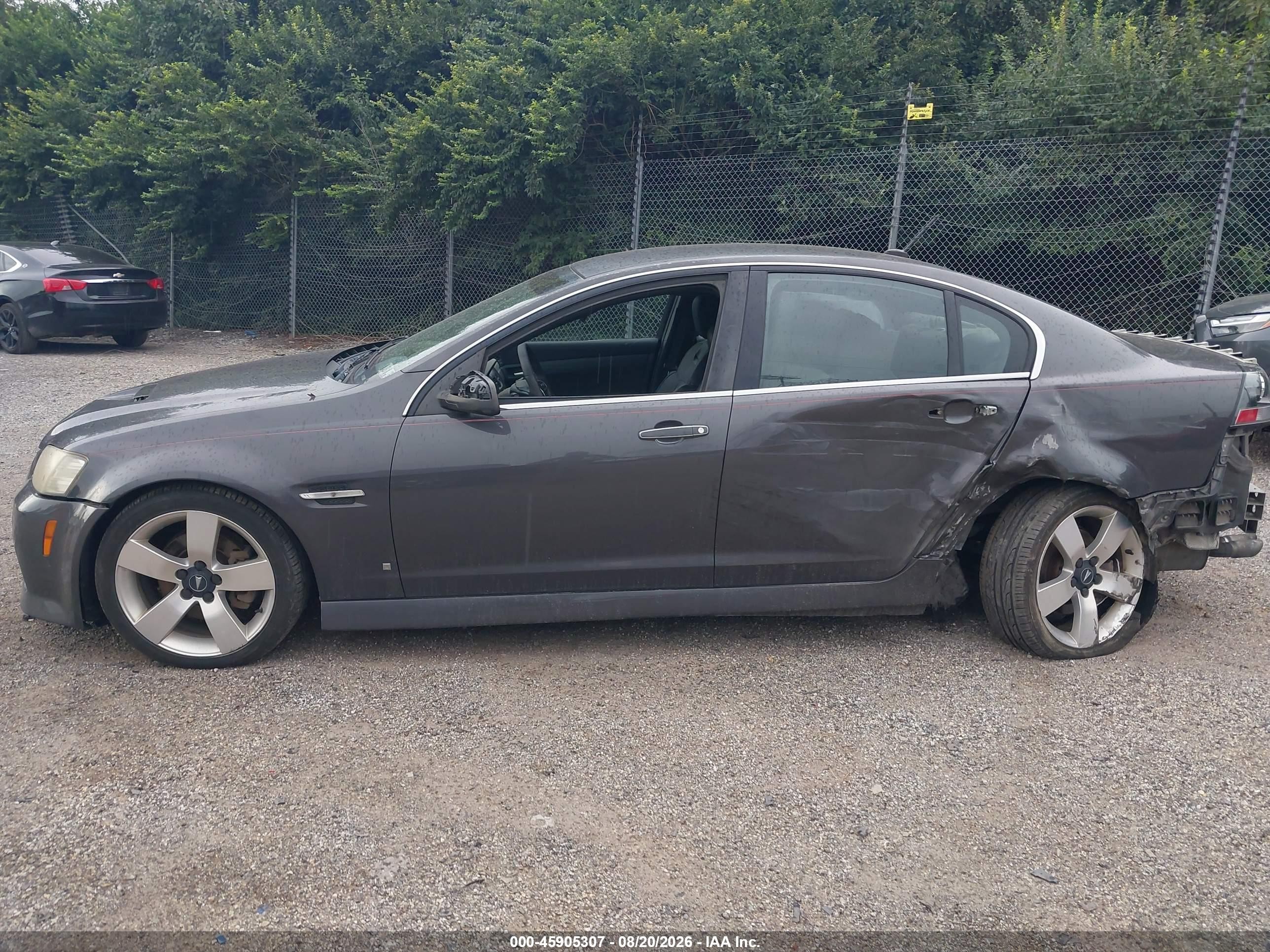 2009 Pontiac G8 Gt Gray vin: 6G2EC57Y19L223334