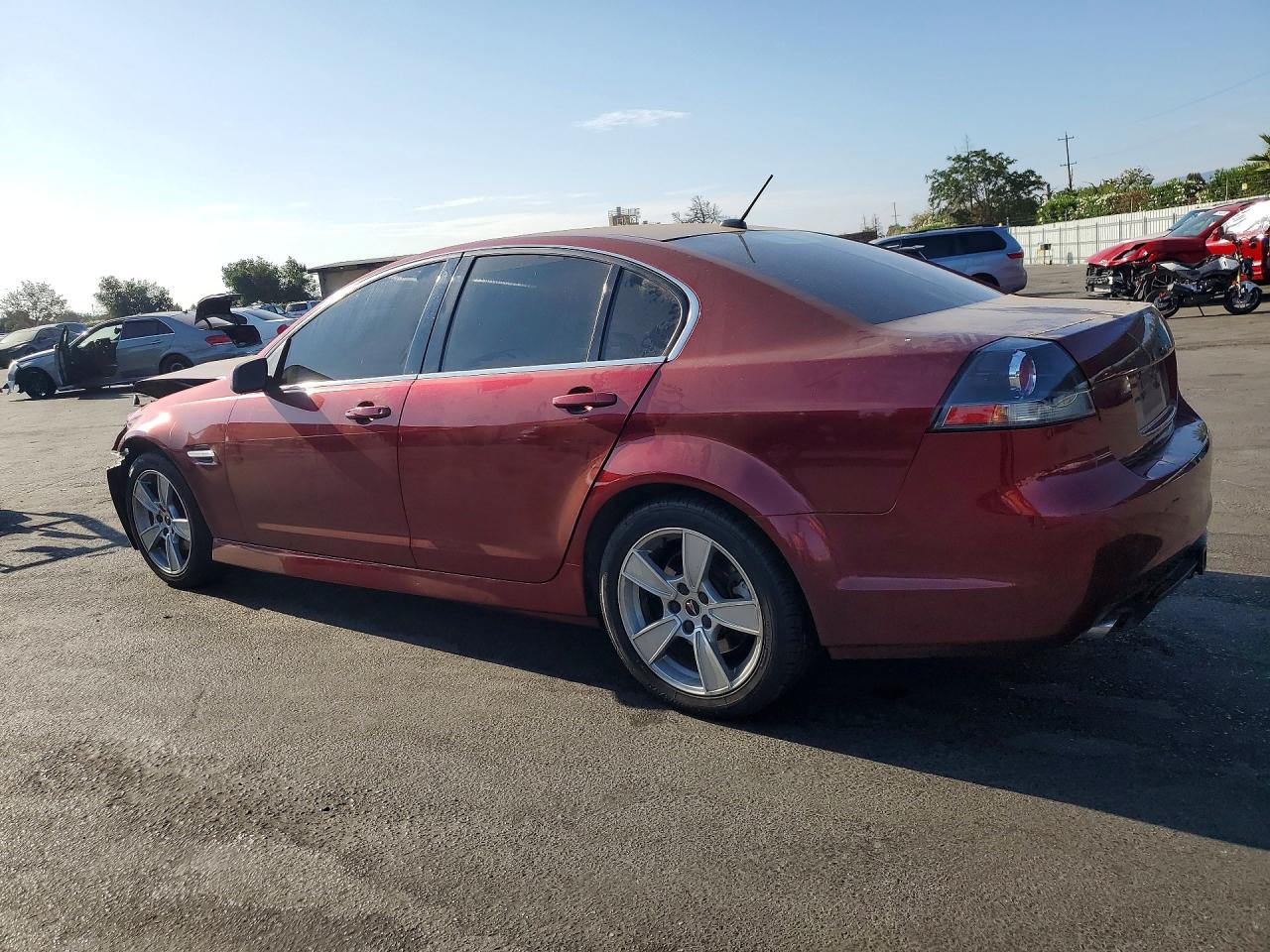2008 Pontiac G8 Gt Red vin: 6G2EC57Y28L149193