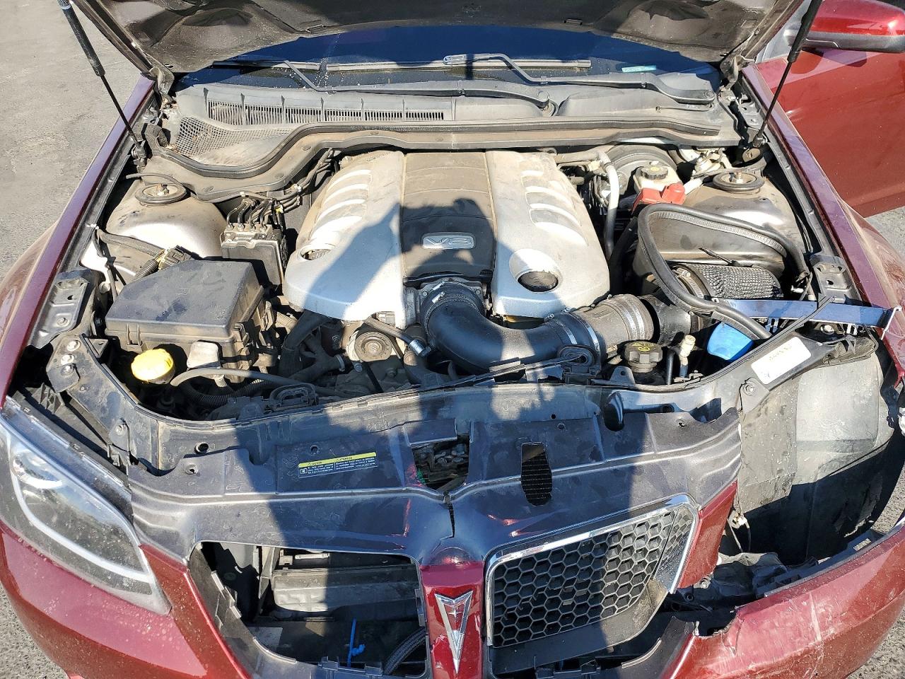 2008 Pontiac G8 Gt Red vin: 6G2EC57Y28L149193