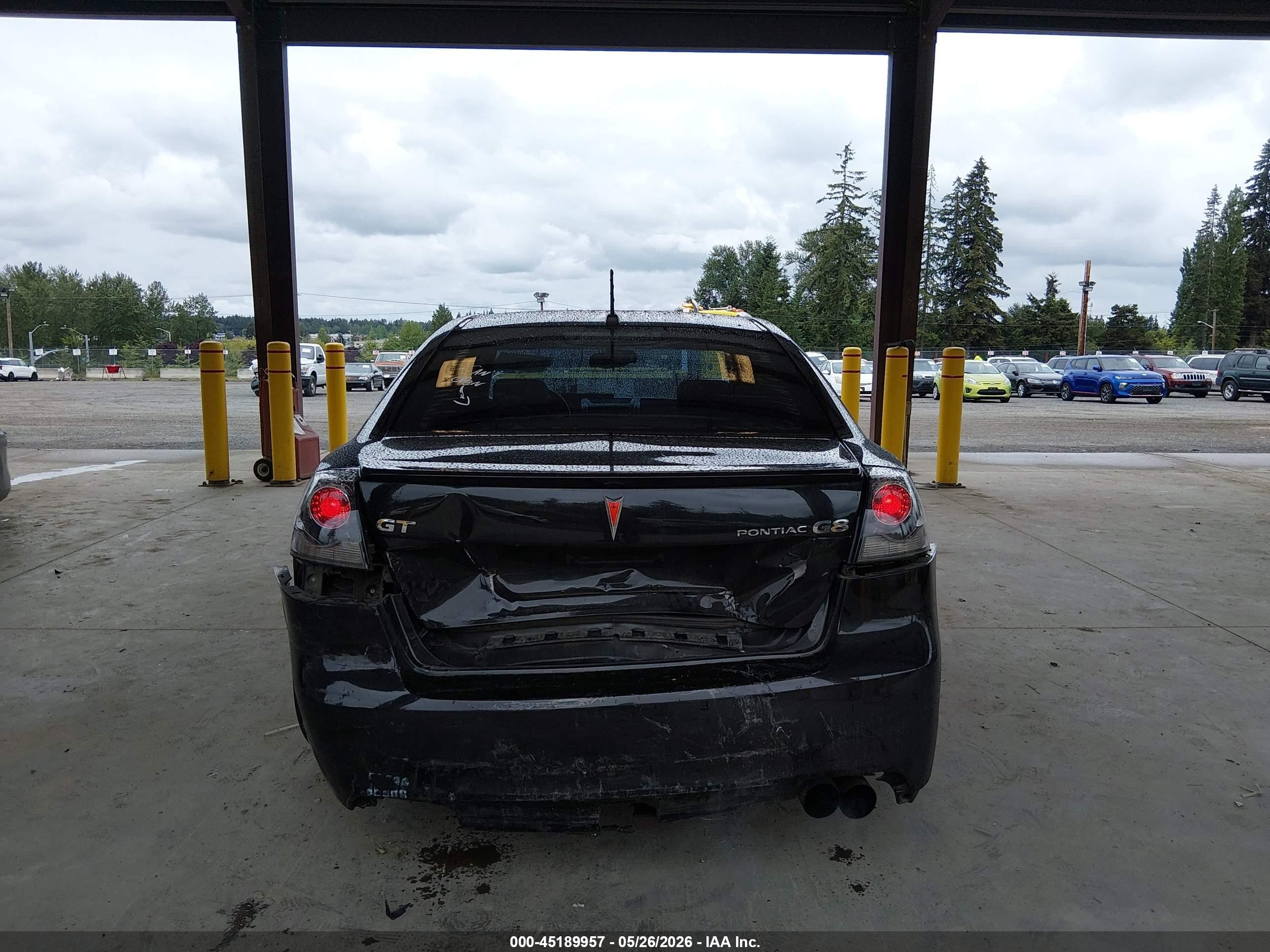 2009 Pontiac G8 Gt Black vin: 6G2EC57Y29L153858