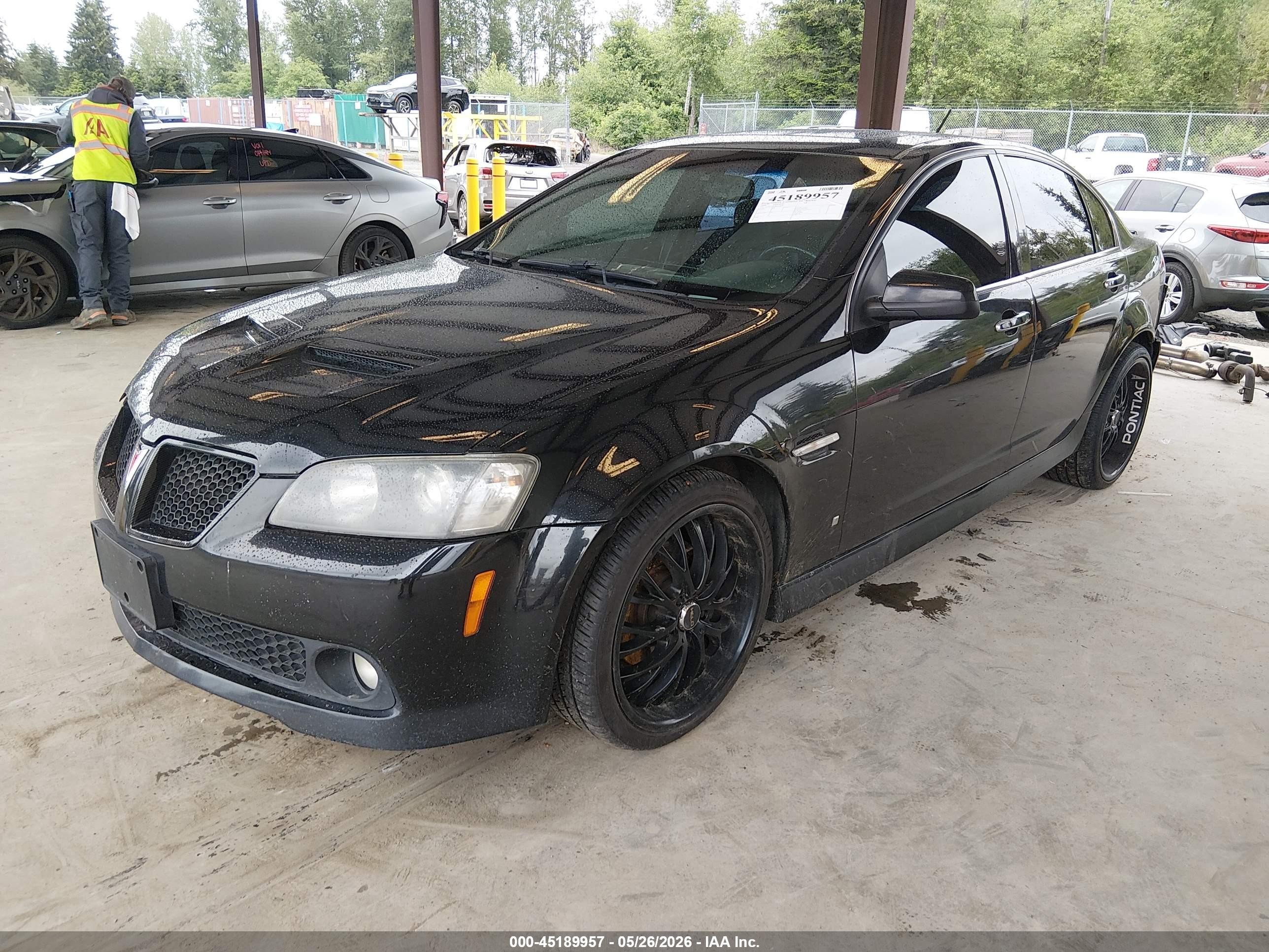 2009 Pontiac G8 Gt Black vin: 6G2EC57Y29L153858