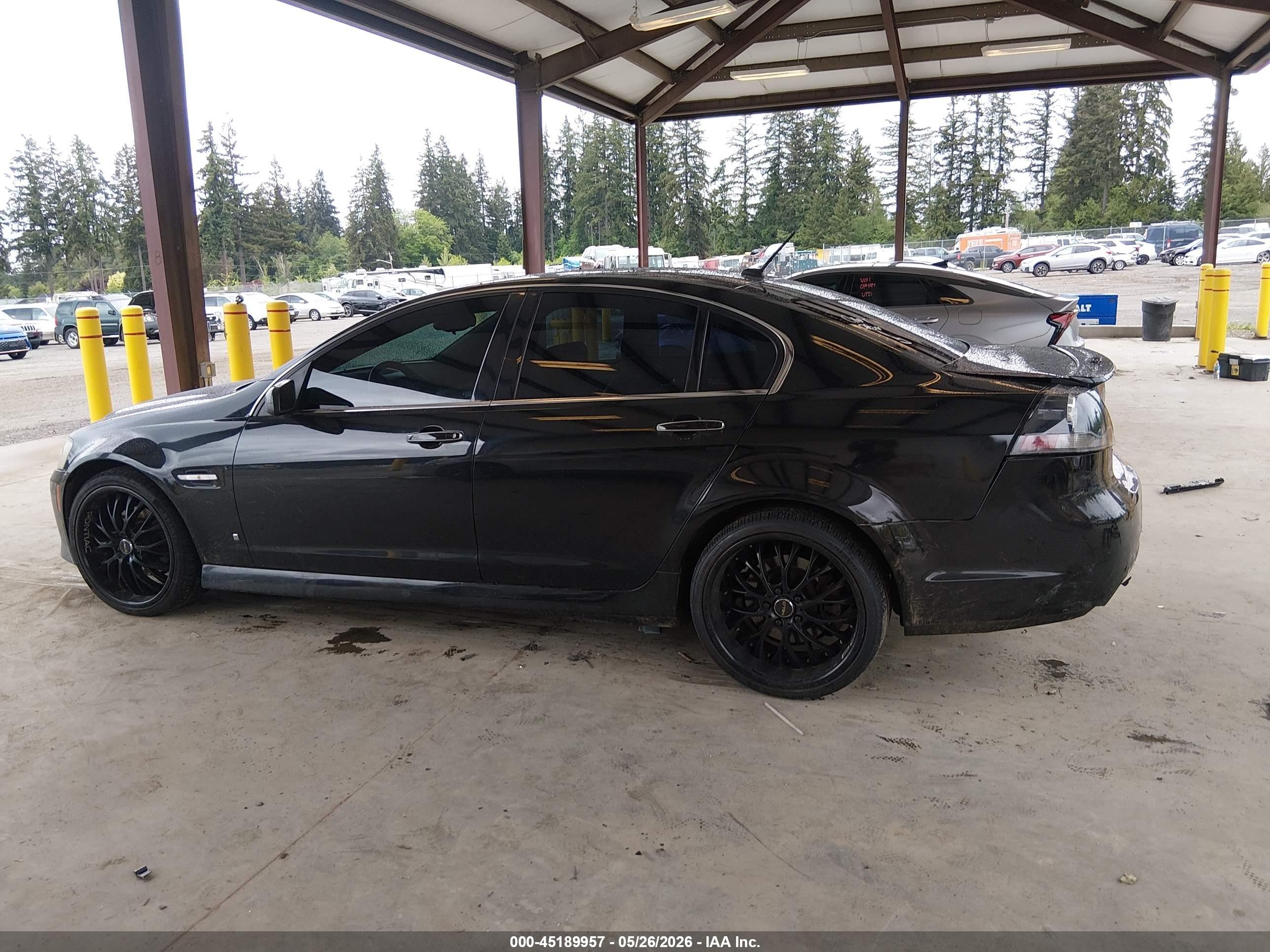 2009 Pontiac G8 Gt Black vin: 6G2EC57Y29L153858
