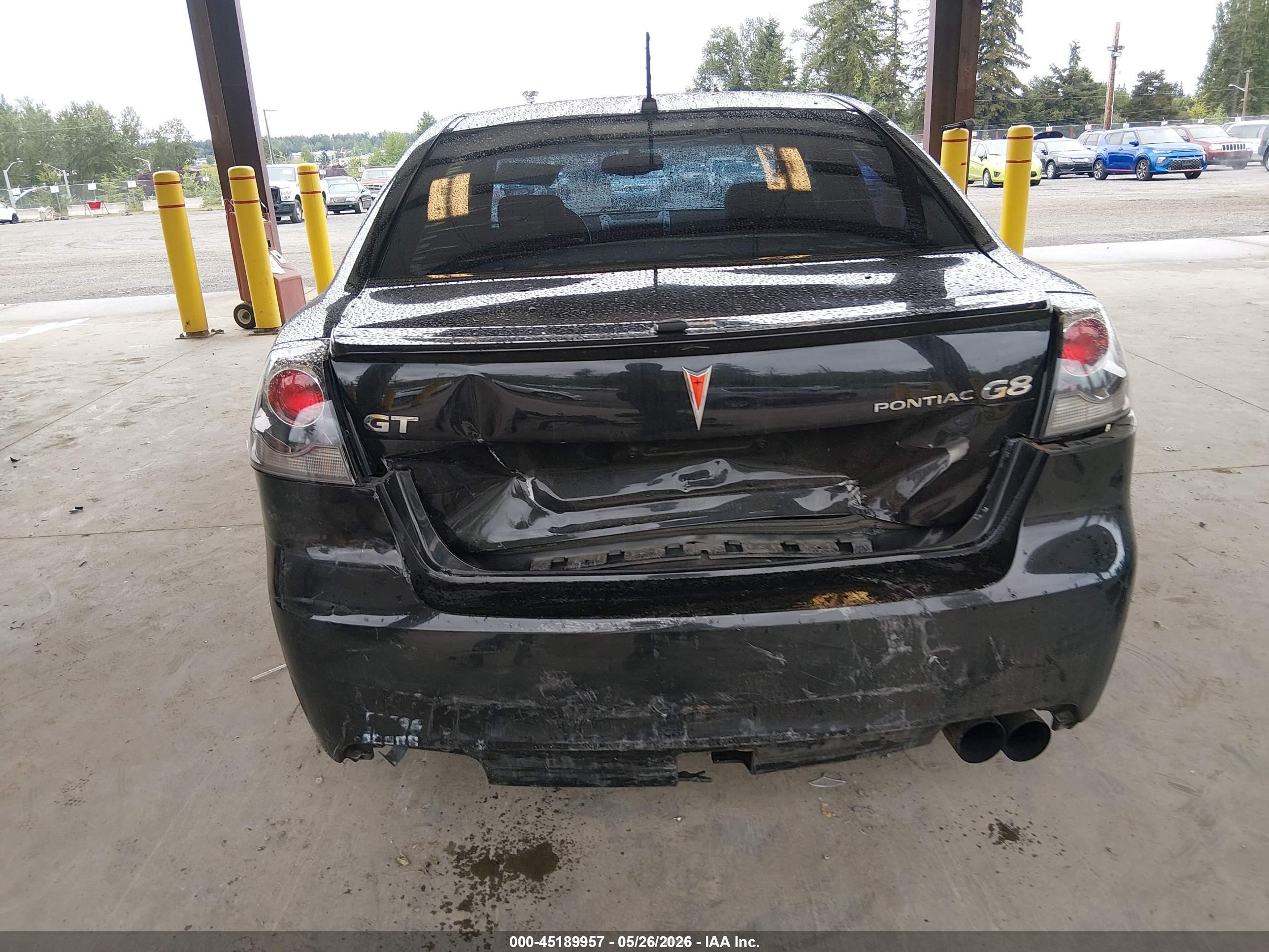 2009 Pontiac G8 Gt Black vin: 6G2EC57Y29L153858
