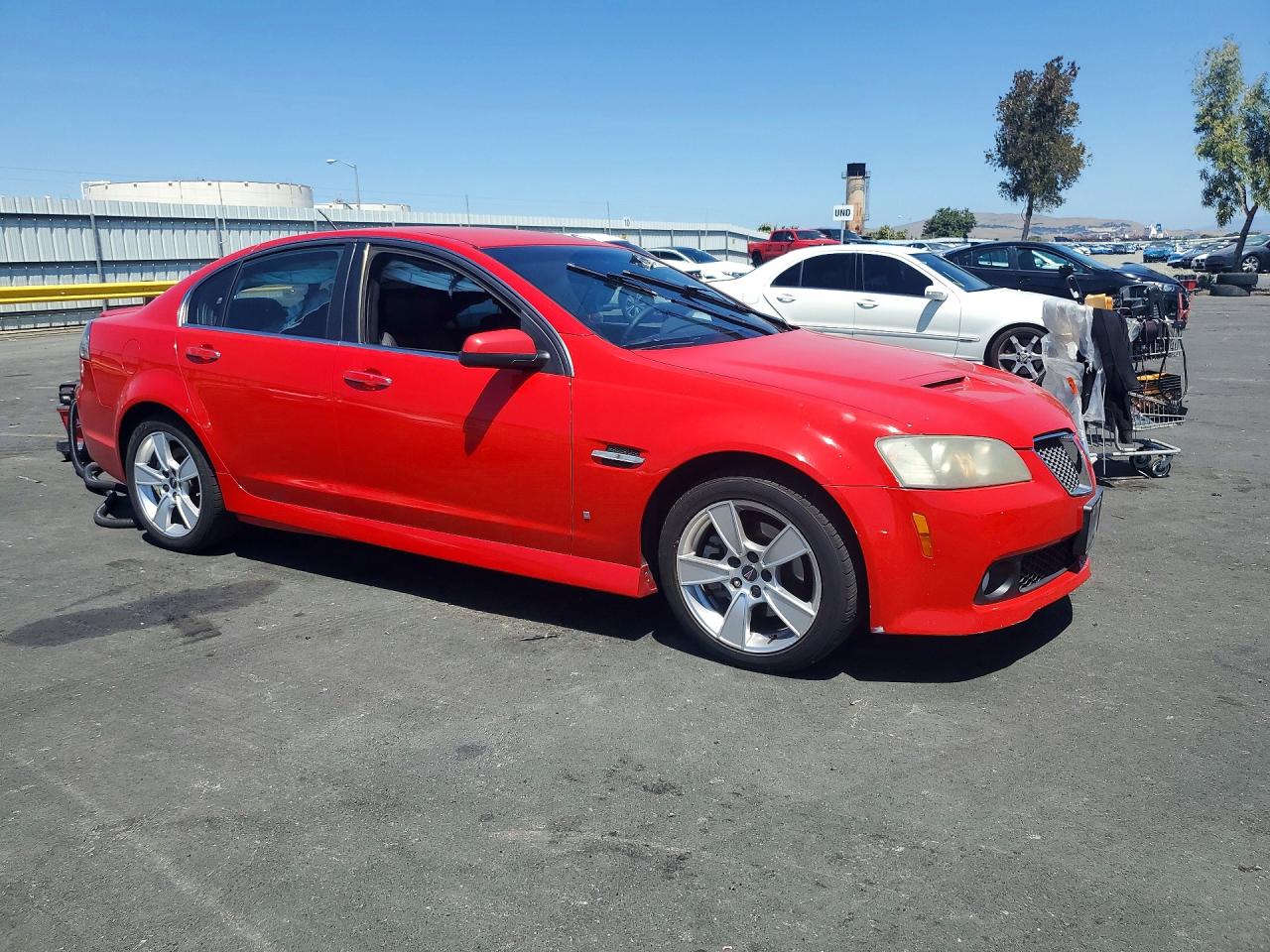 2009 Pontiac G8 Gt Red vin: 6G2EC57Y29L205067