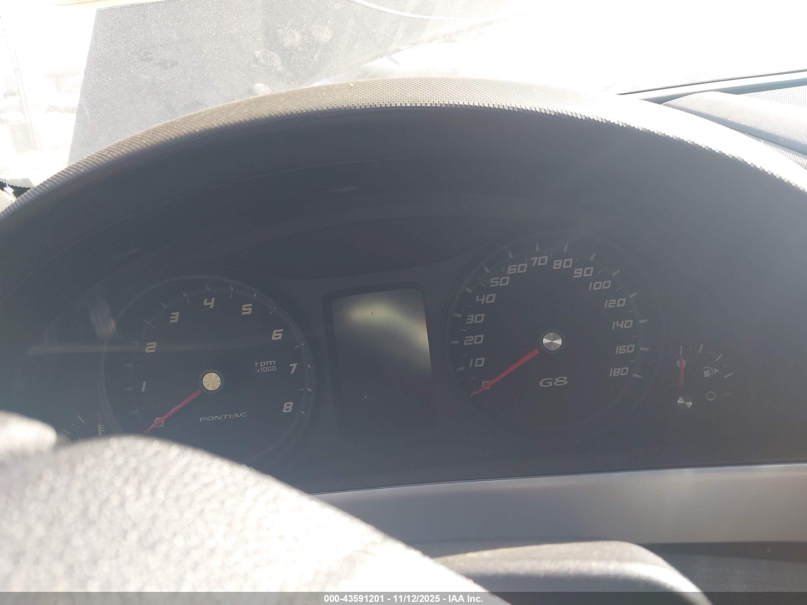 2008 Pontiac G8 Gt Серый vin: 6G2EC57Y38L132192