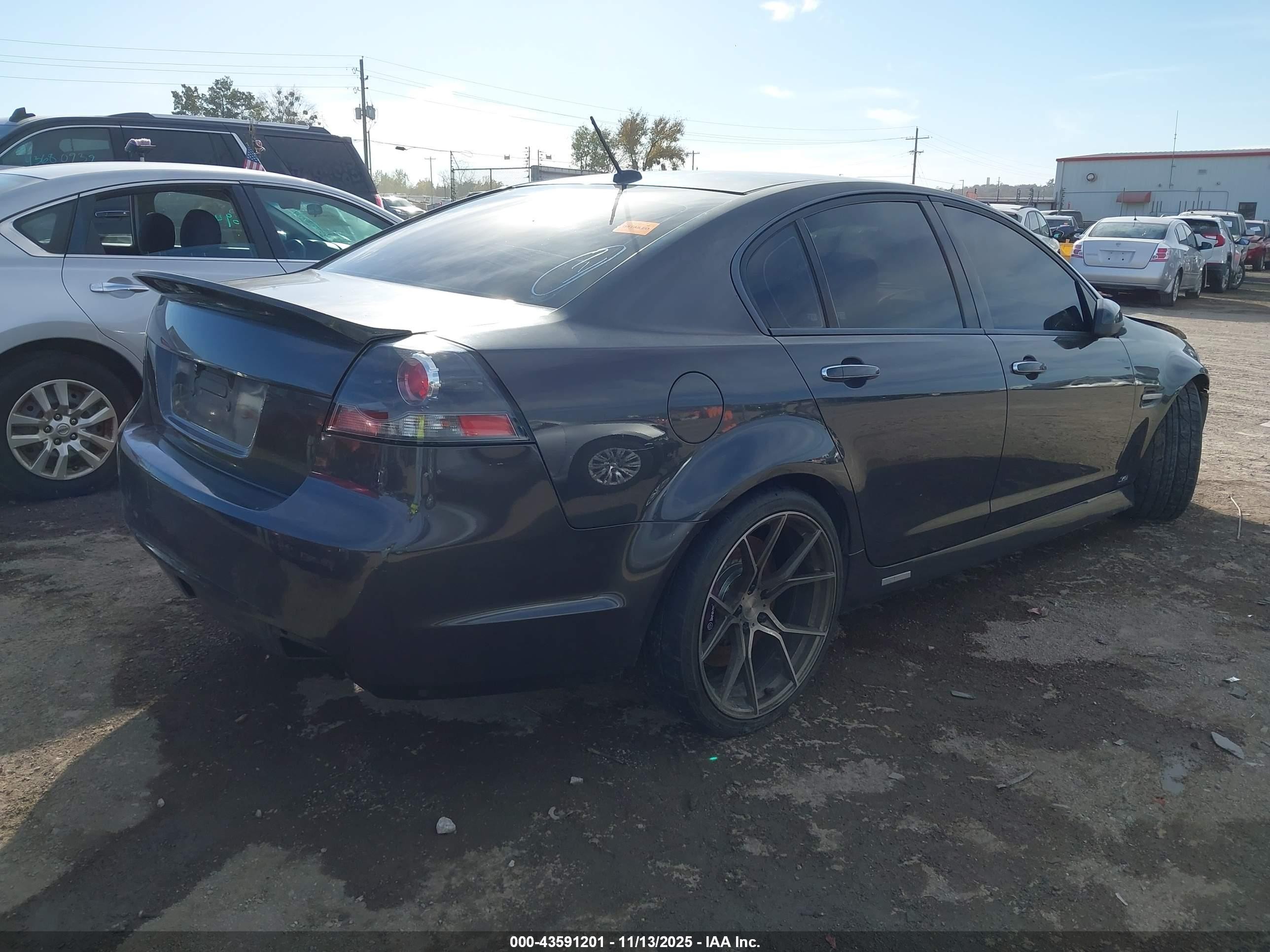 2008 Pontiac G8 Gt Серый vin: 6G2EC57Y38L132192