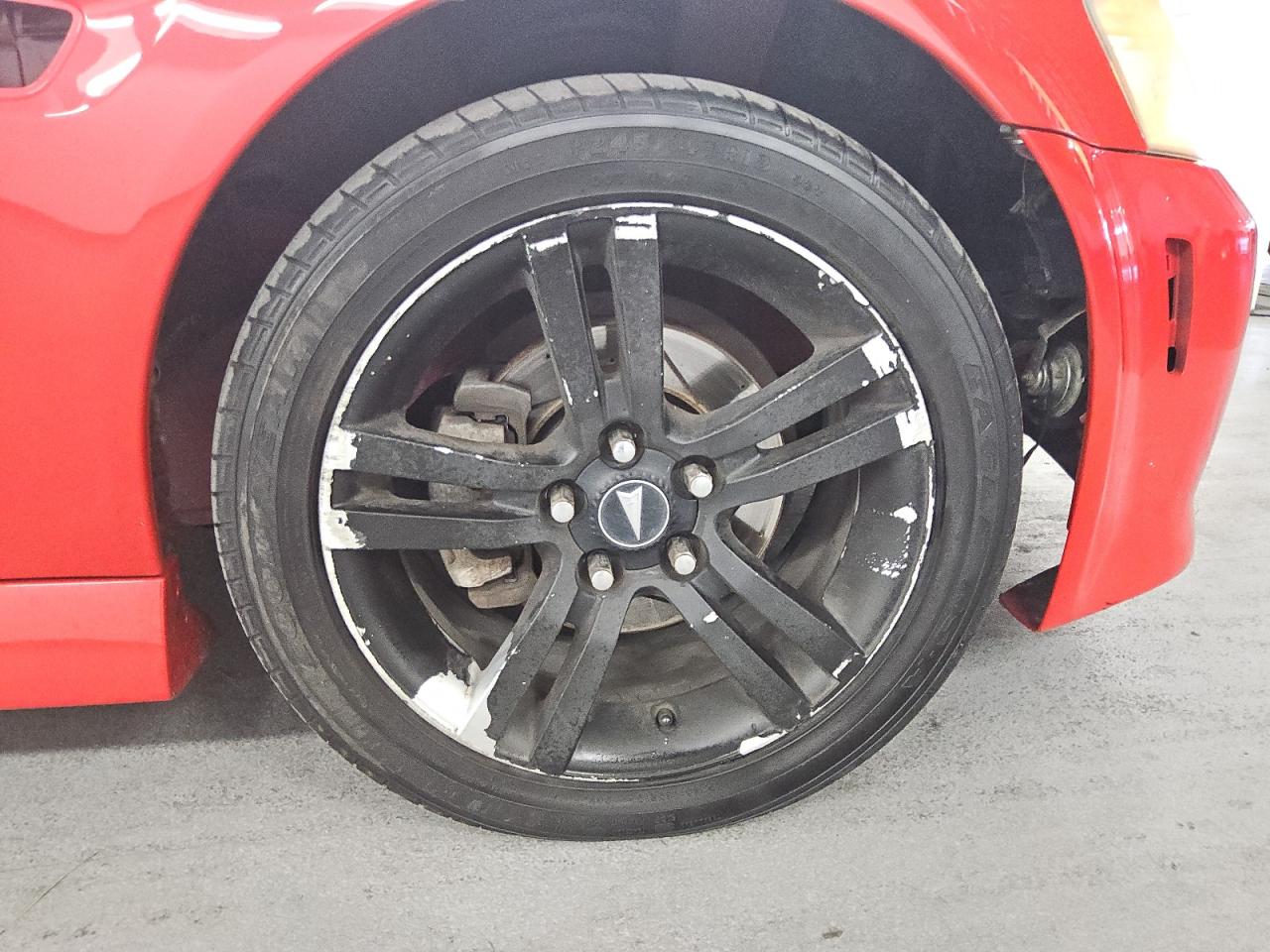 2009 Pontiac G8 Gt Red vin: 6G2EC57Y39L181295 Damage: Right Front Wheel, Curb Rash, > 12 Inches